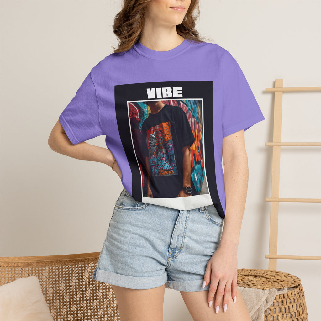 Vibe Graphic T-Shirt — Urban Photo-Frame Streetwear Tee