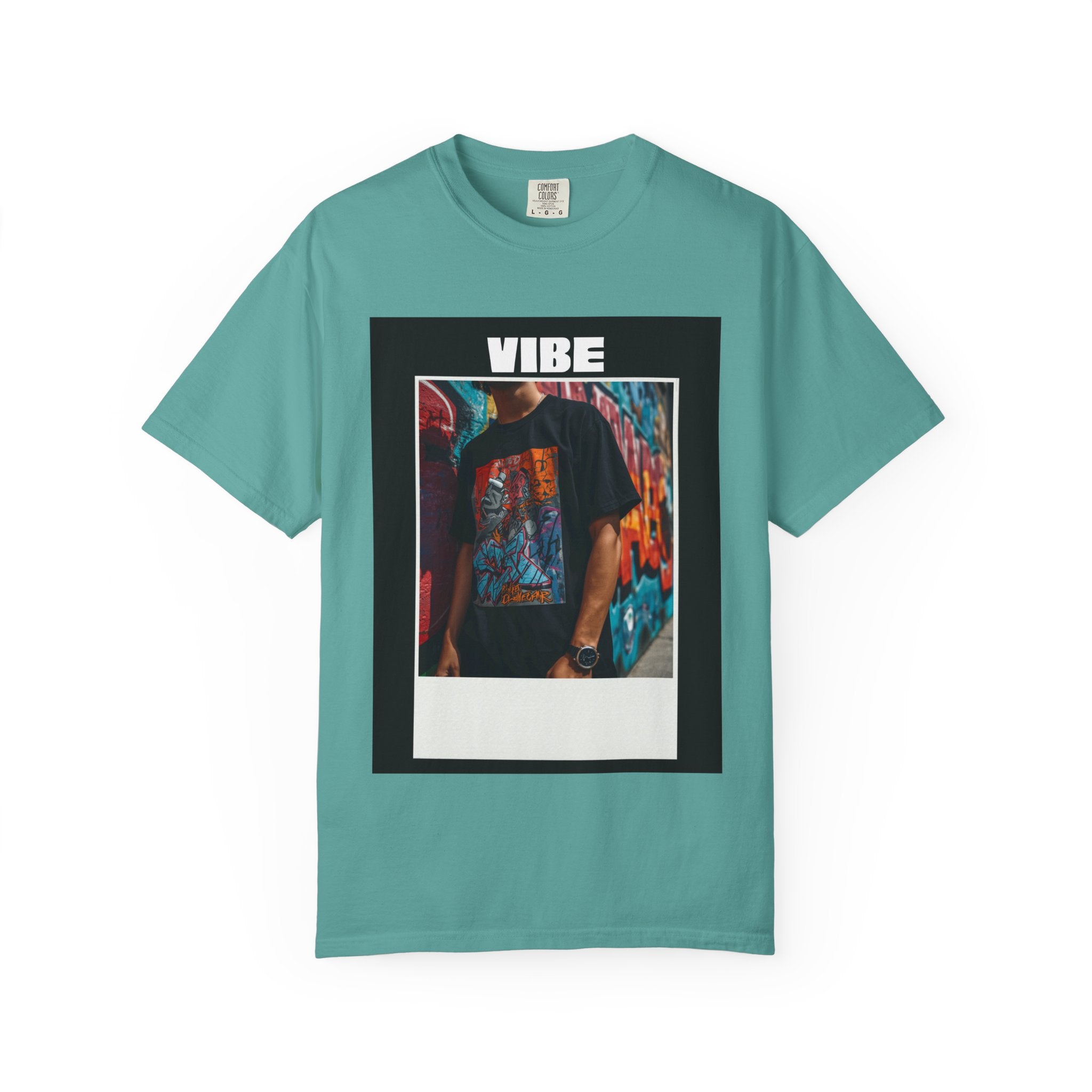 Vibe Graphic T-Shirt — Urban Photo-Frame Streetwear Tee