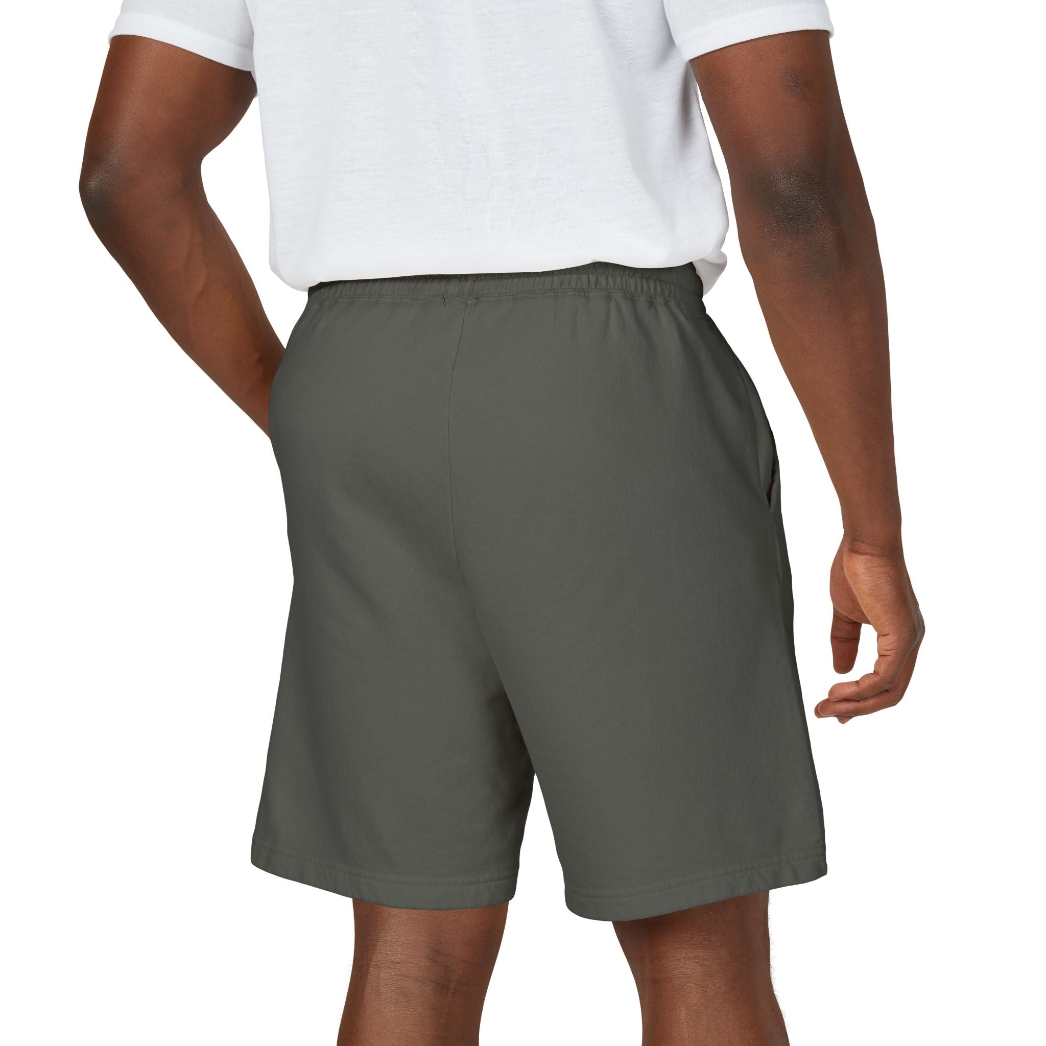 No Limits Fleece Sweat Shorts — Lightweight Garment-Dyed Casual Shorts