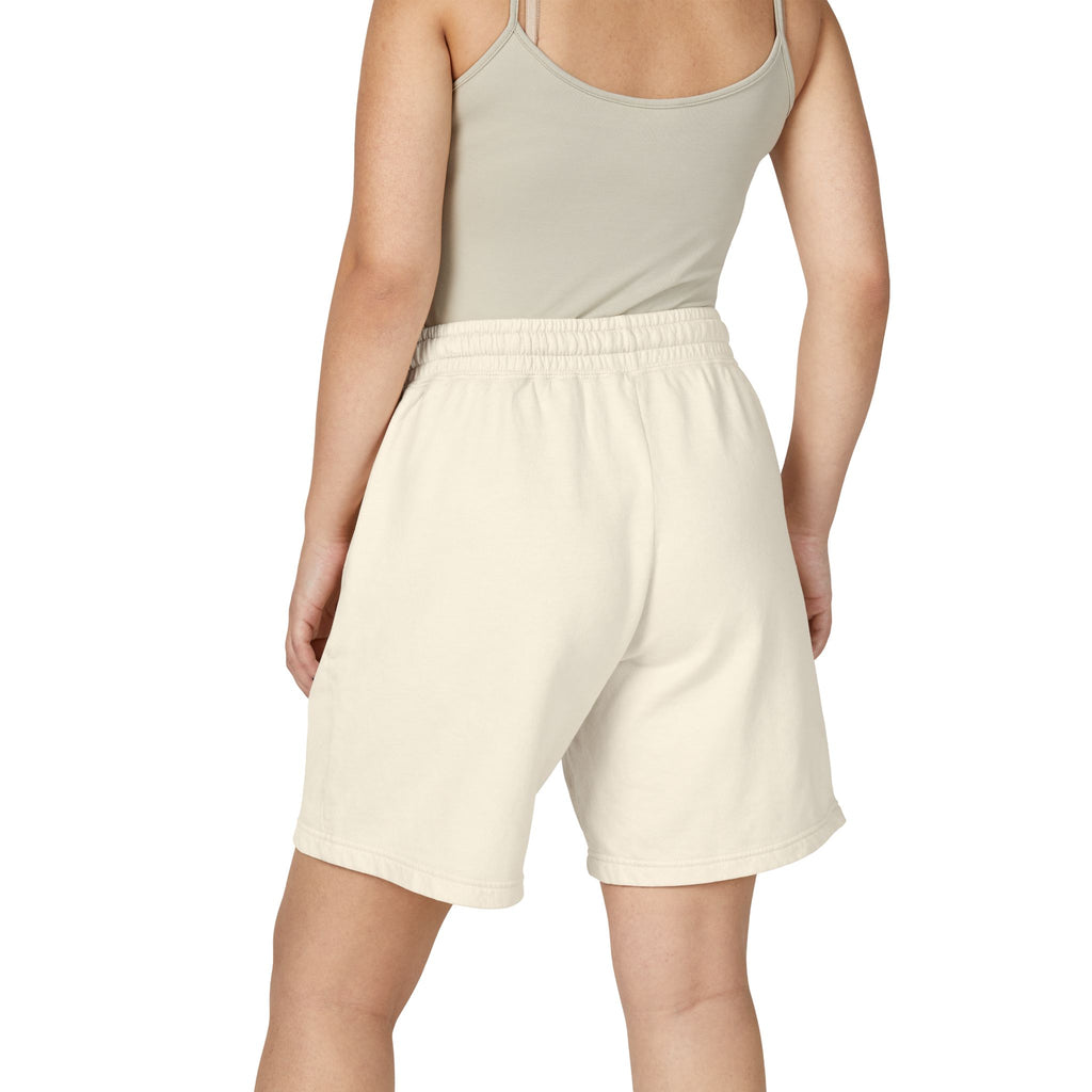 No Limits Fleece Sweat Shorts — Lightweight Garment-Dyed Casual Shorts