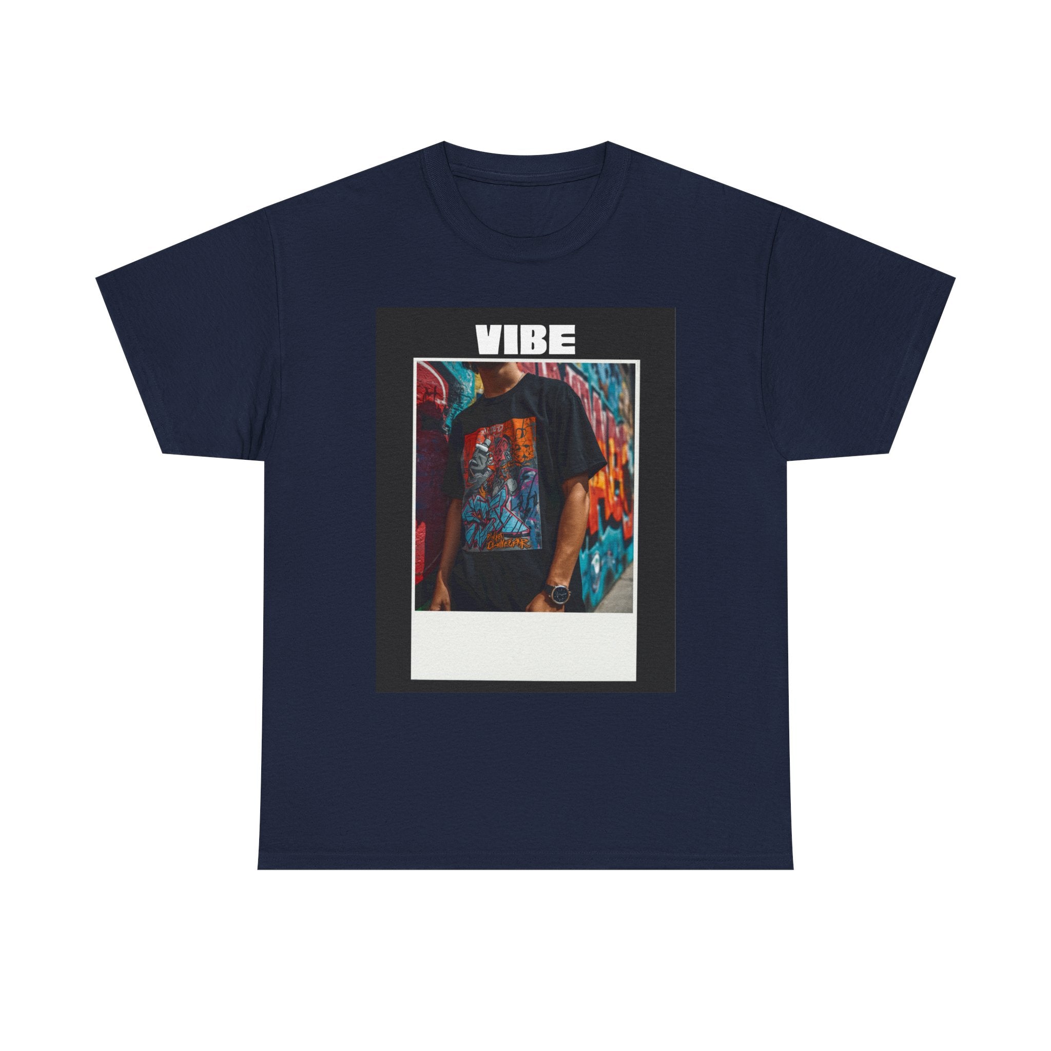 Vibe Photo-Frame Graphic Tee
