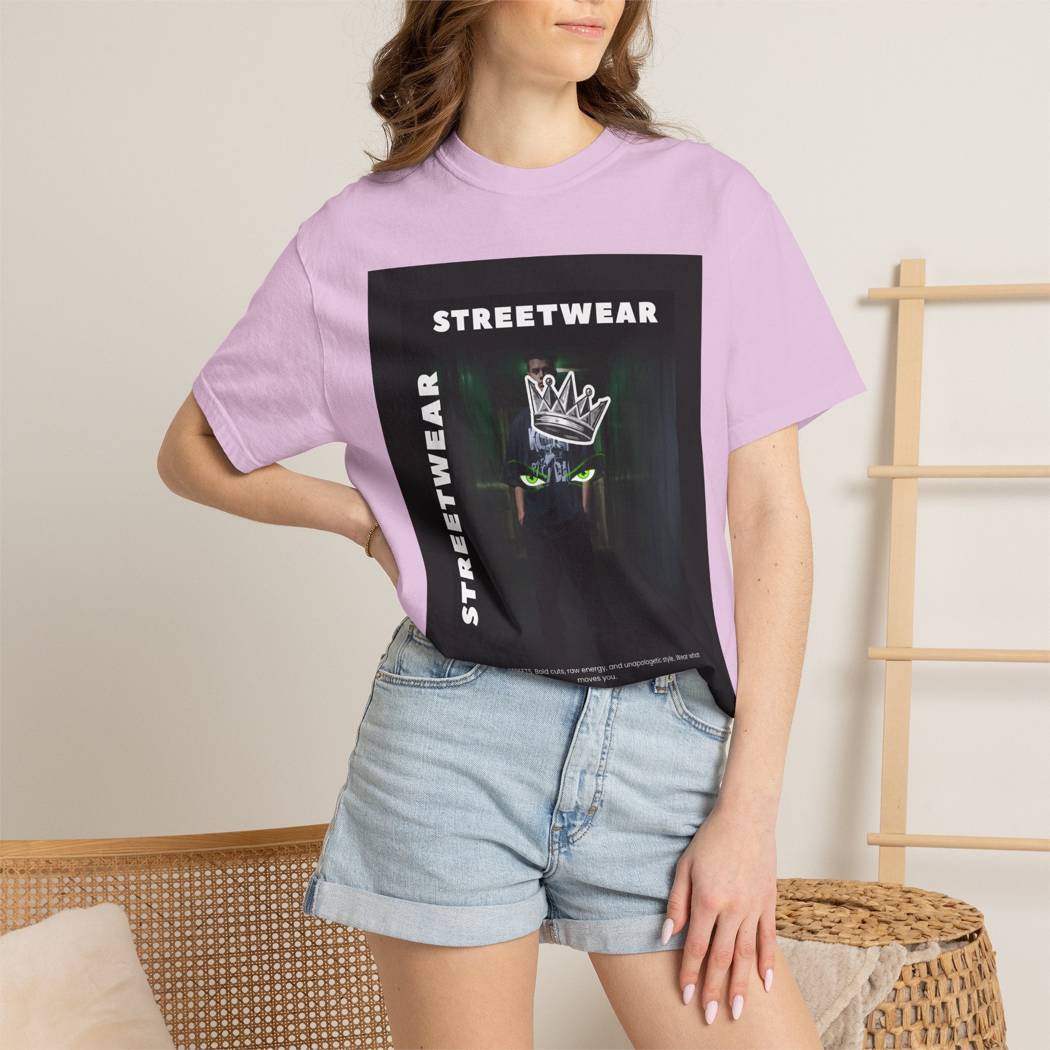 Streetwear Crown T-Shirt — Graphic Urban Tee