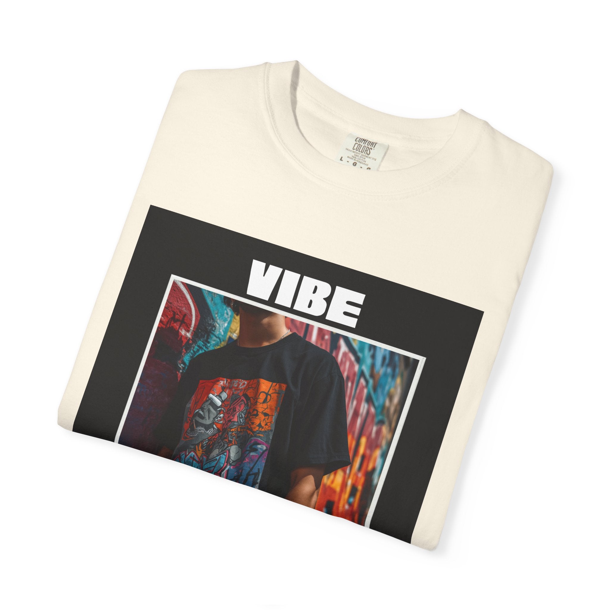 Vibe Graphic T-Shirt — Urban Photo-Frame Streetwear Tee