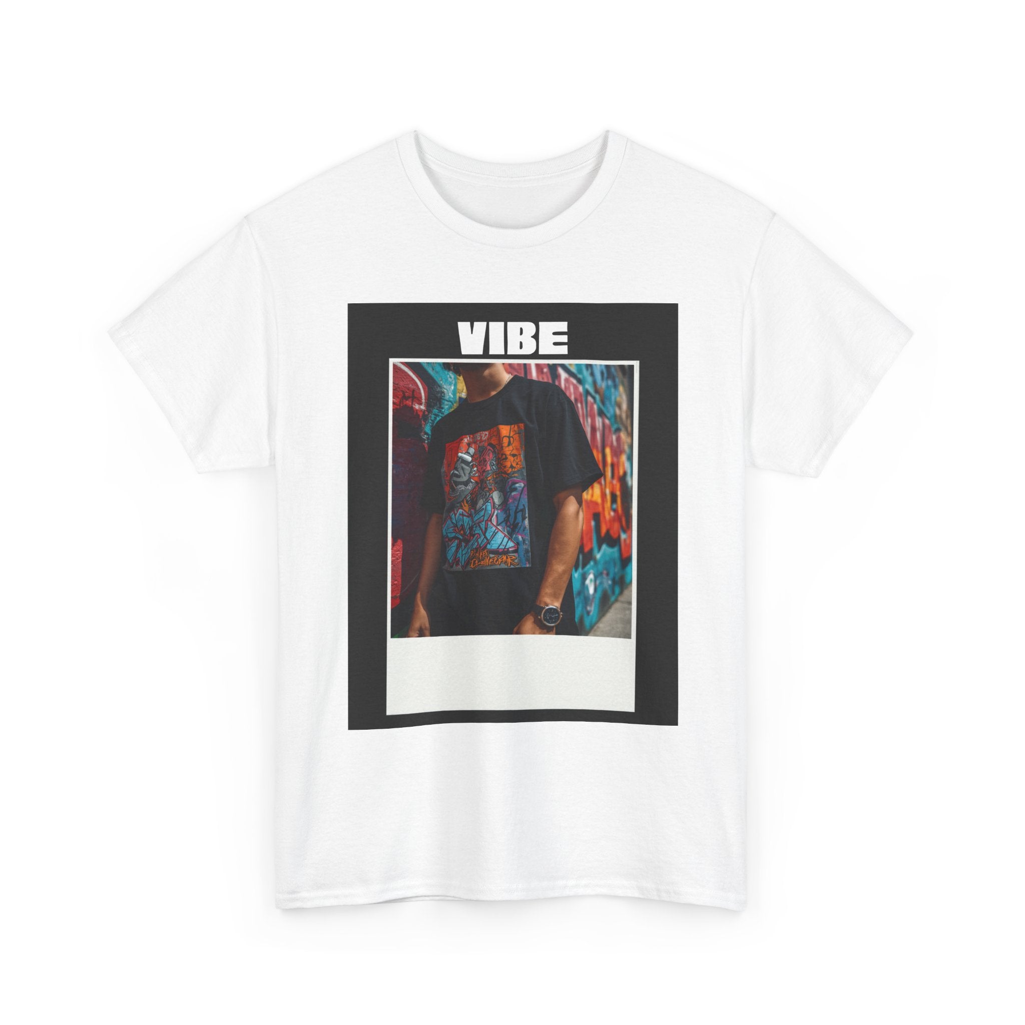 Vibe Photo-Frame Graphic Tee