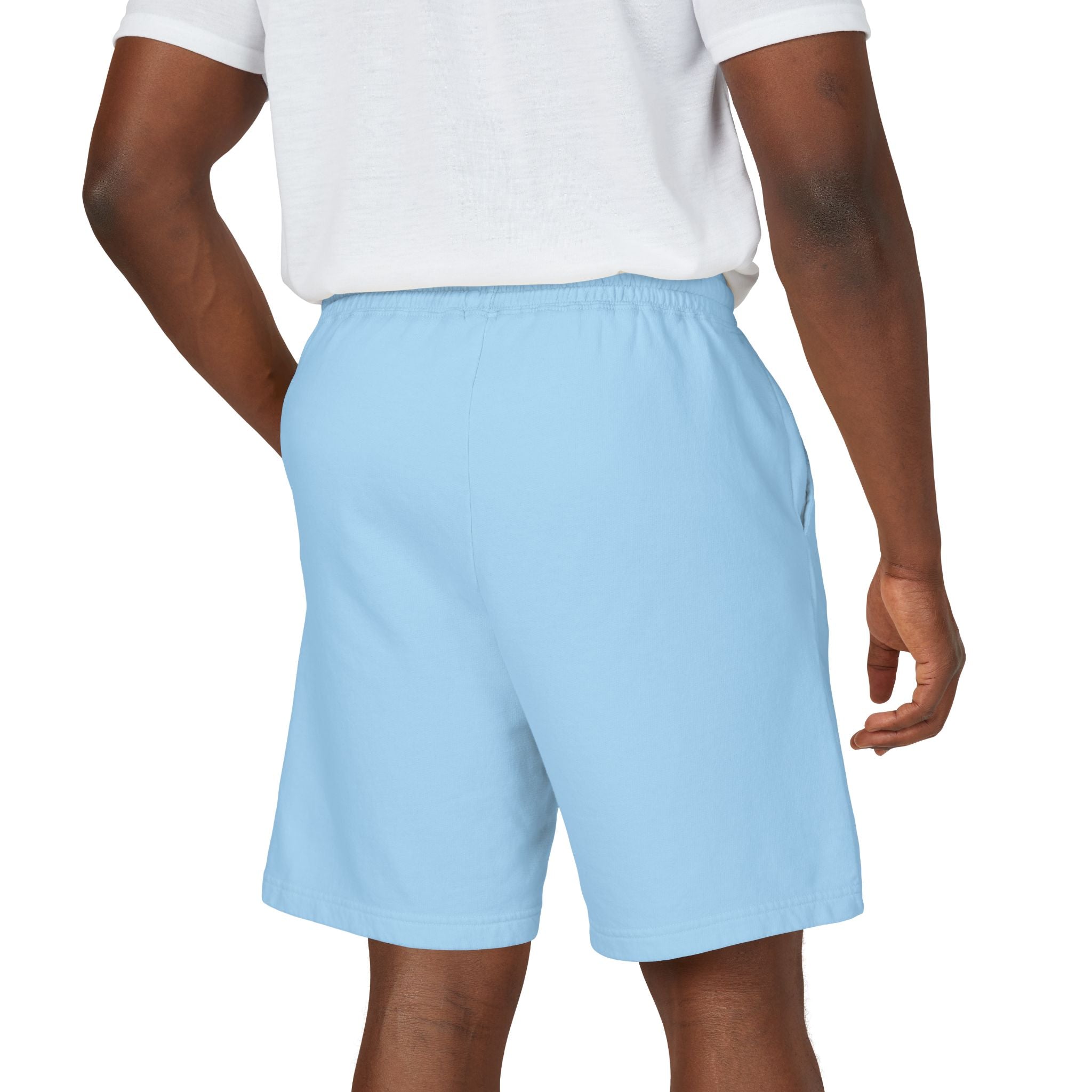 No Limits Fleece Sweat Shorts — Lightweight Garment-Dyed Casual Shorts