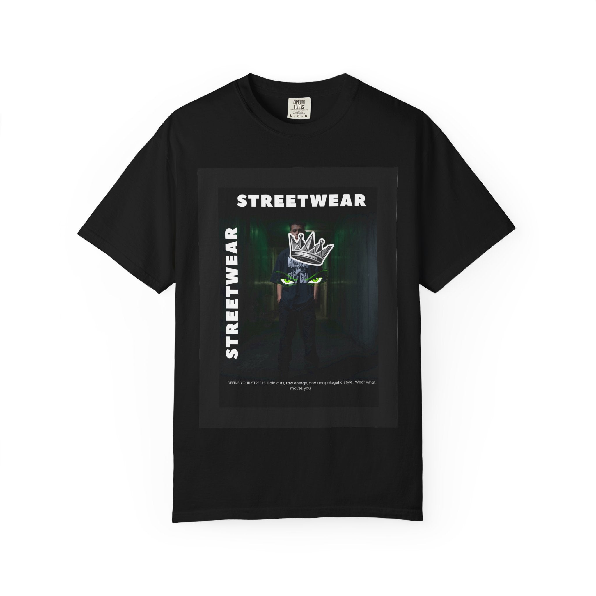 Streetwear Crown T-Shirt — Graphic Urban Tee