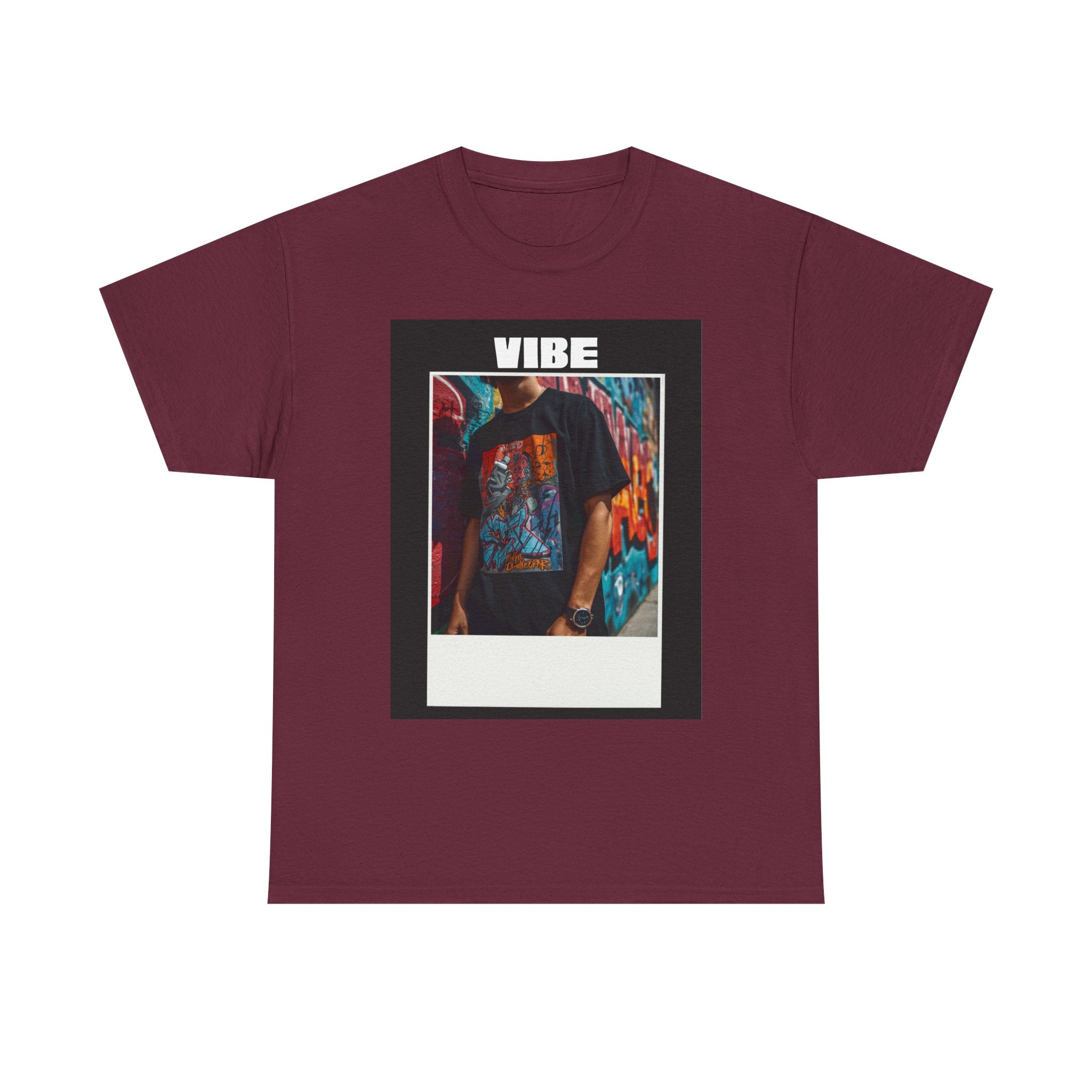 Vibe Photo-Frame Graphic Tee