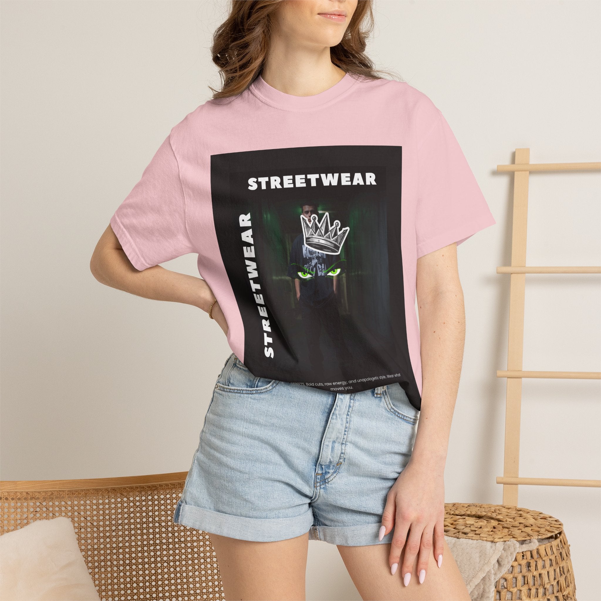 Streetwear Crown T-Shirt — Graphic Urban Tee