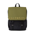 Olive Valéréon Canvas Backpack — Casual Shoulder Daypack