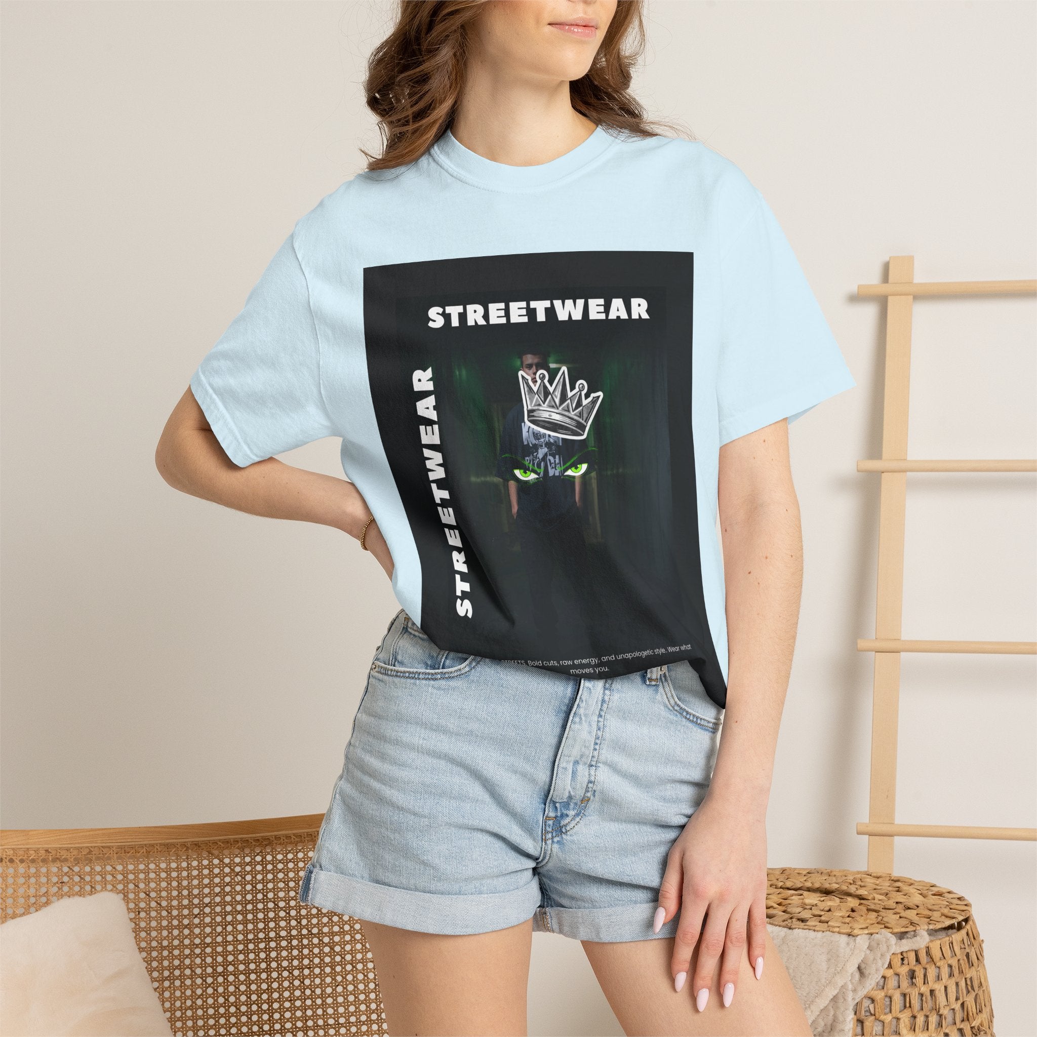 Streetwear Crown T-Shirt — Graphic Urban Tee