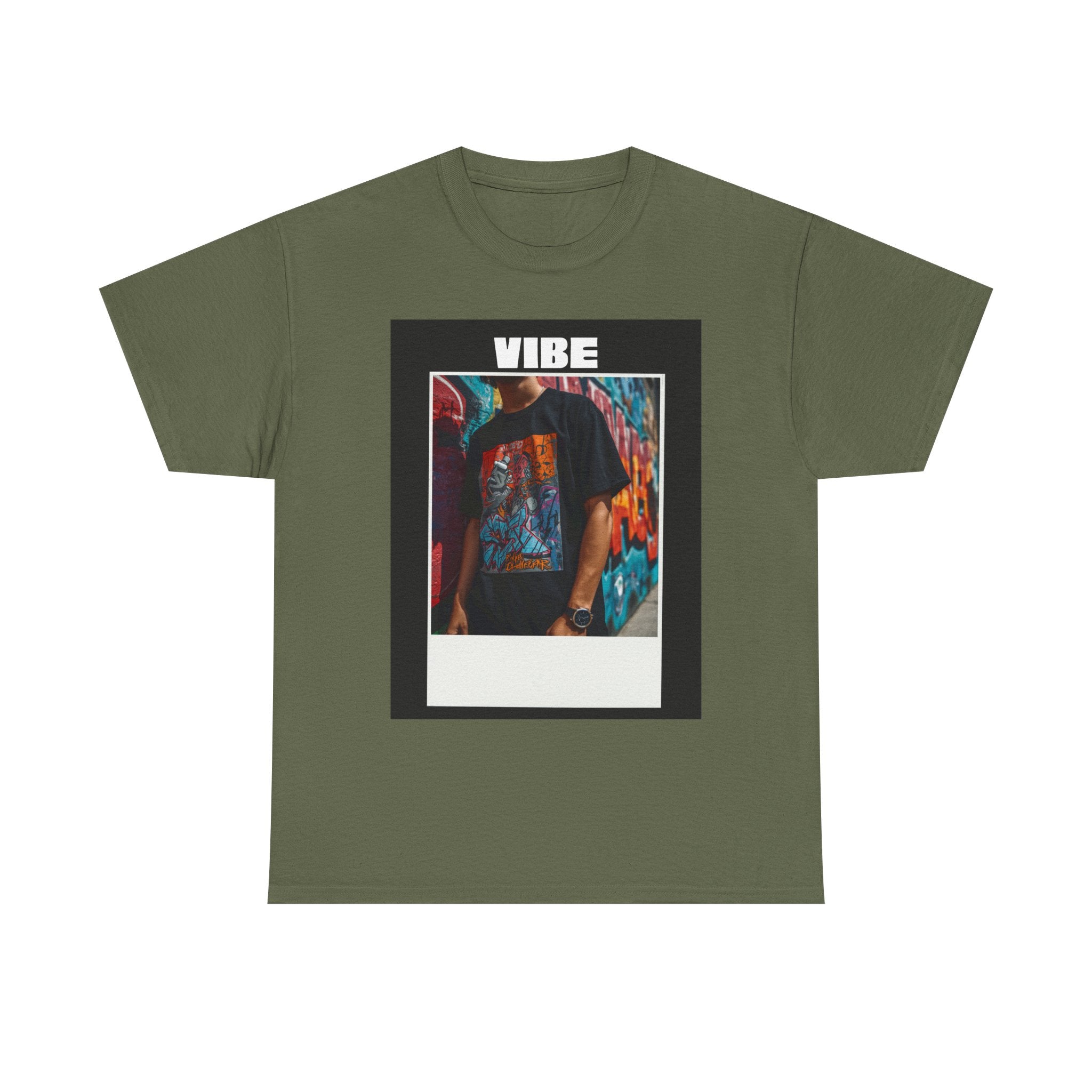 Vibe Photo-Frame Graphic Tee