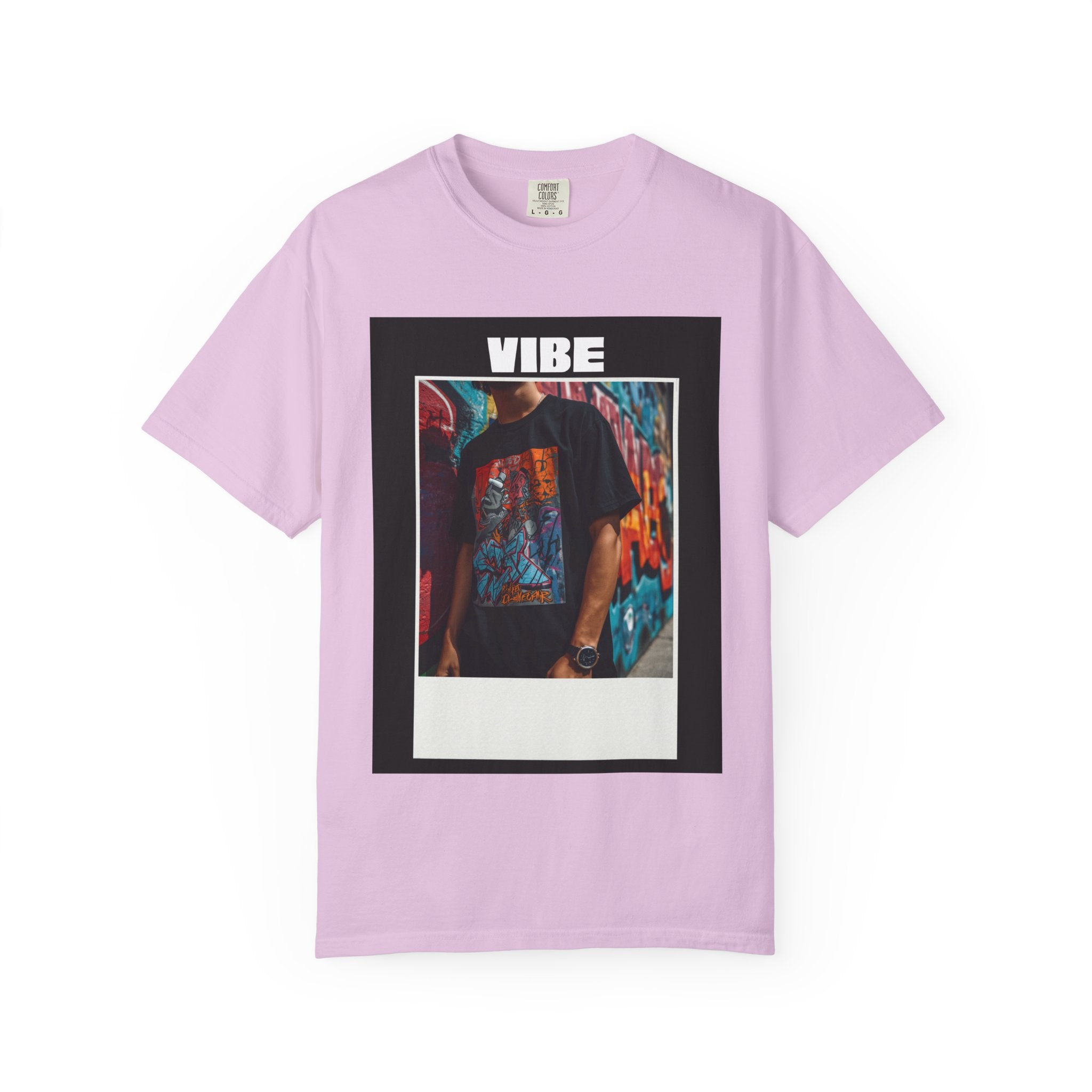 Vibe Graphic T-Shirt — Urban Photo-Frame Streetwear Tee