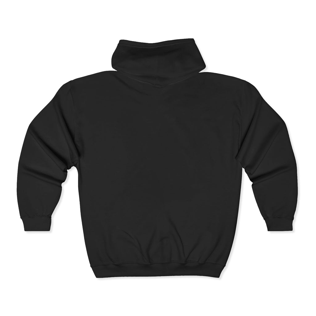 Valér éon Gold Logo Zip Hoodie — Luxury Branded Full-Zip Sweatshirt