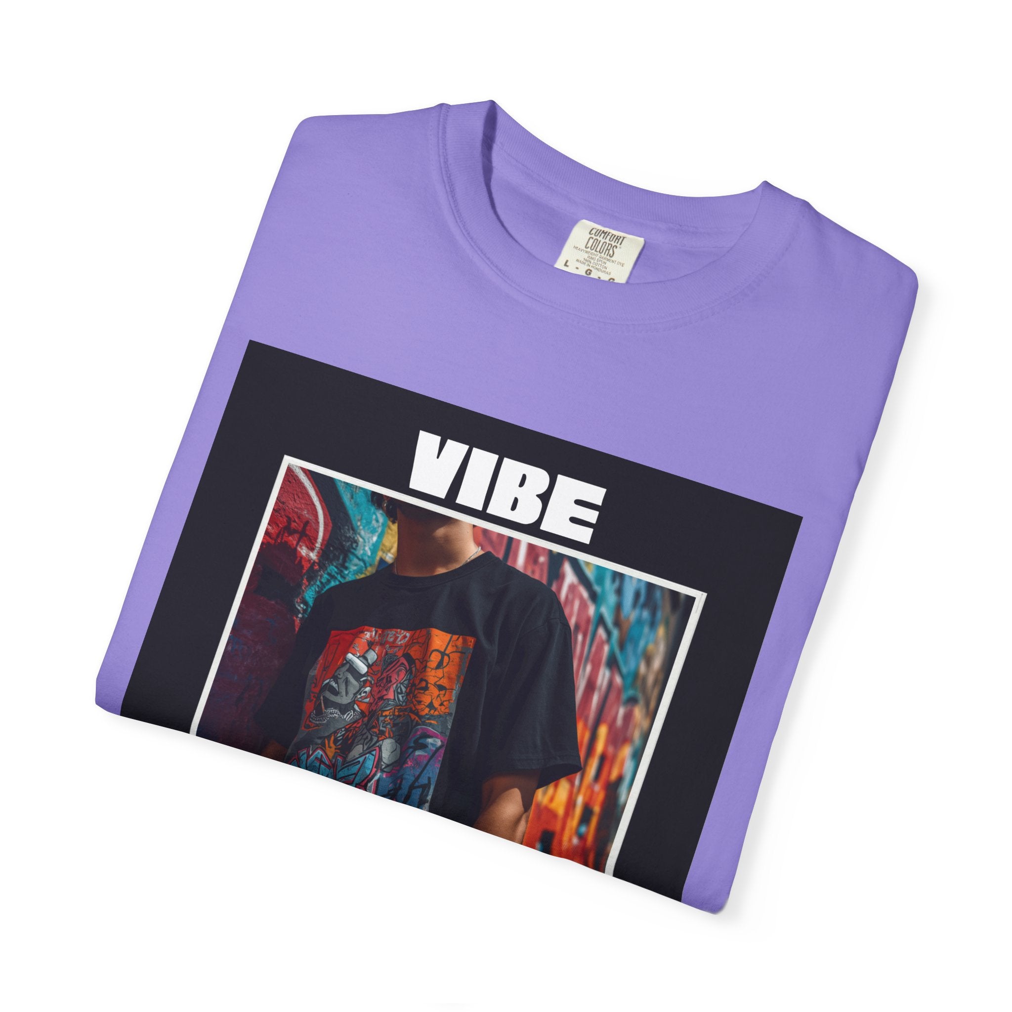 Vibe Graphic T-Shirt — Urban Photo-Frame Streetwear Tee