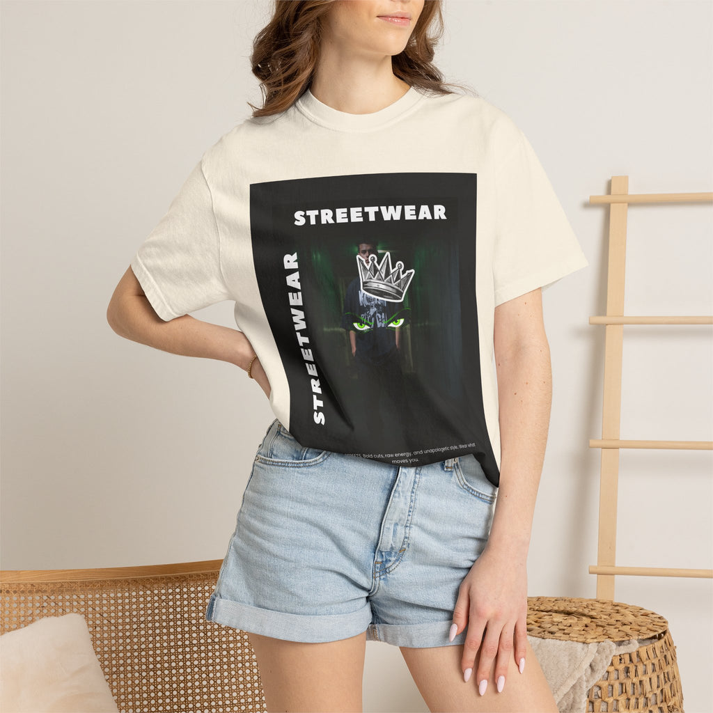 Streetwear Crown T-Shirt — Graphic Urban Tee