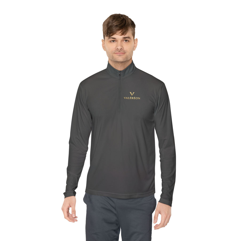 Embroidered Valianton Logo Quarter-Zip Pullover