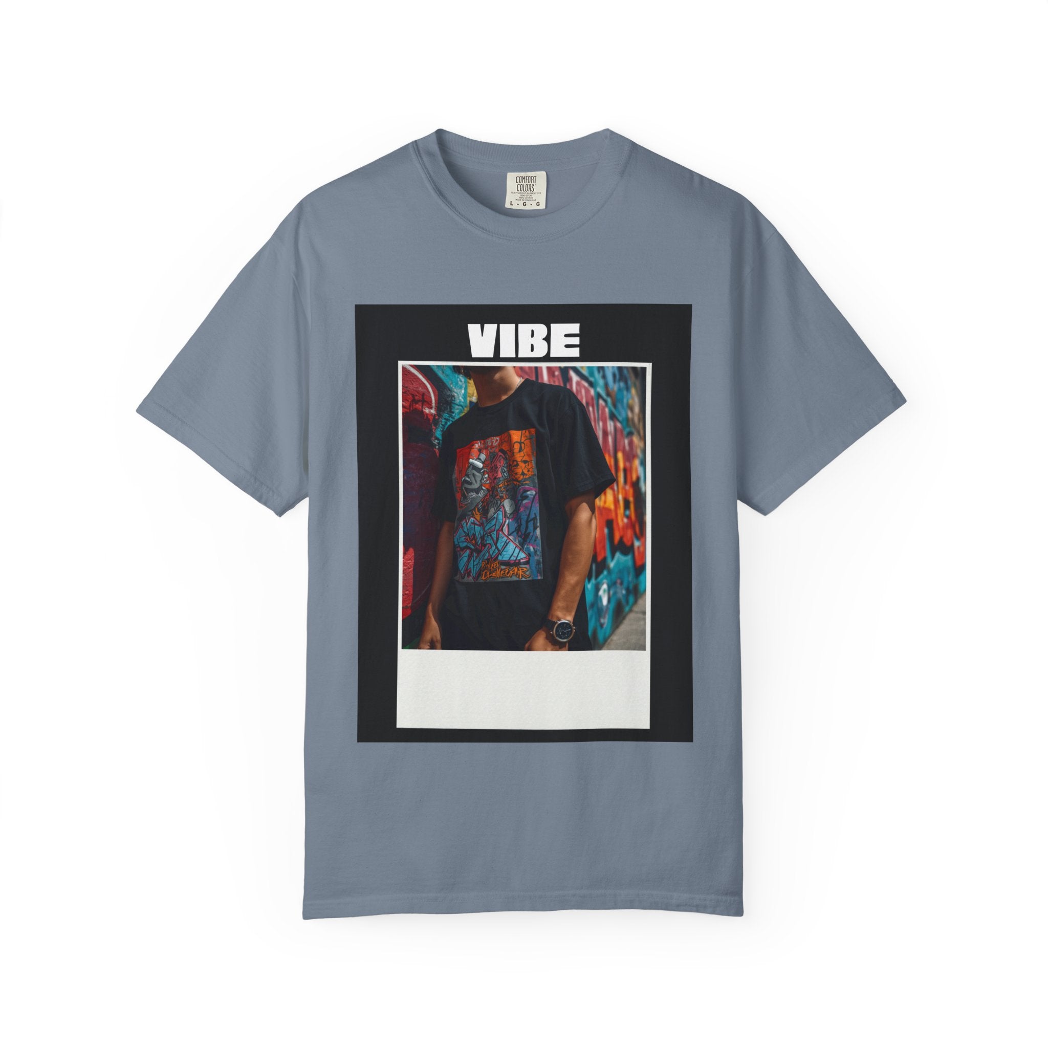 Vibe Graphic T-Shirt — Urban Photo-Frame Streetwear Tee