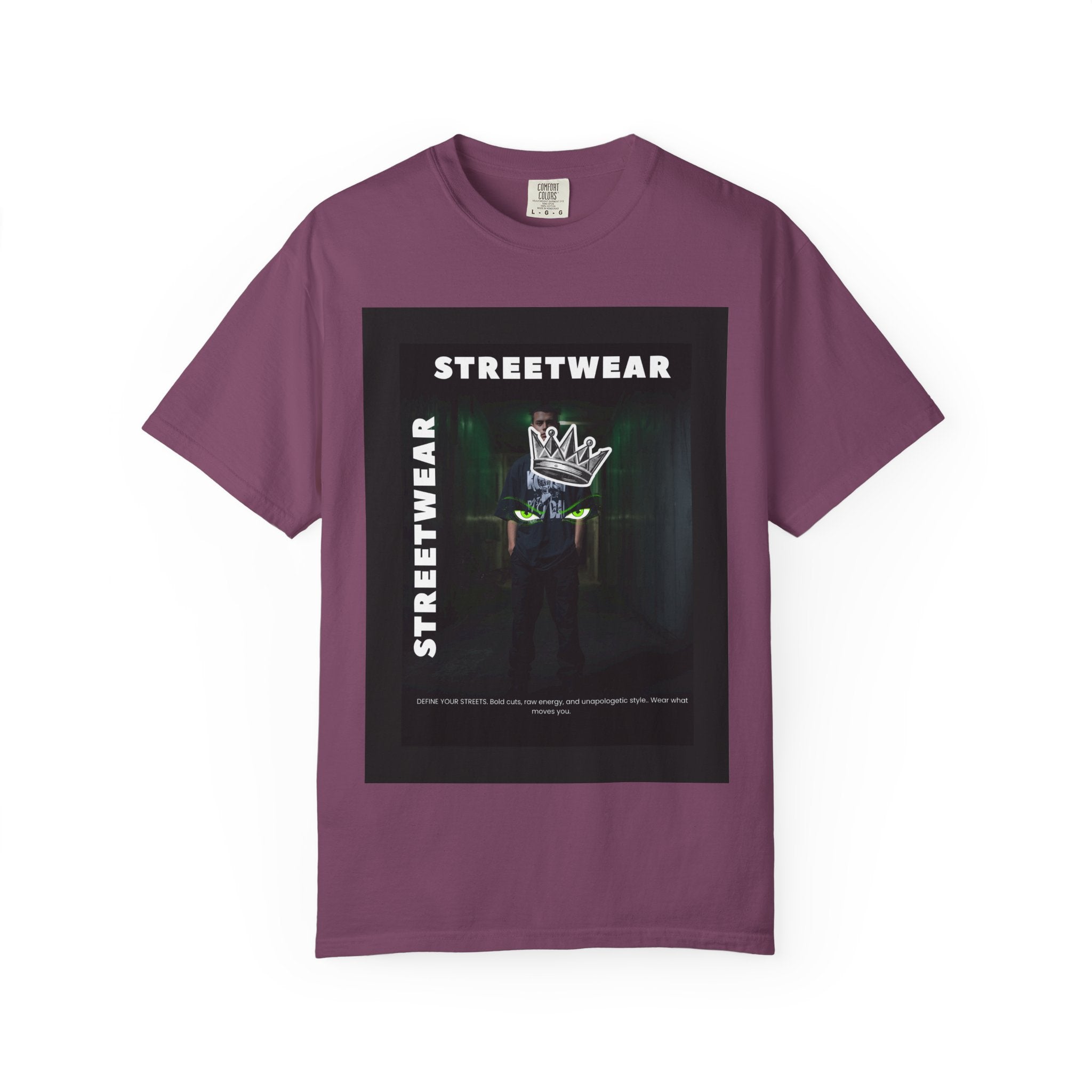 Streetwear Crown T-Shirt — Graphic Urban Tee