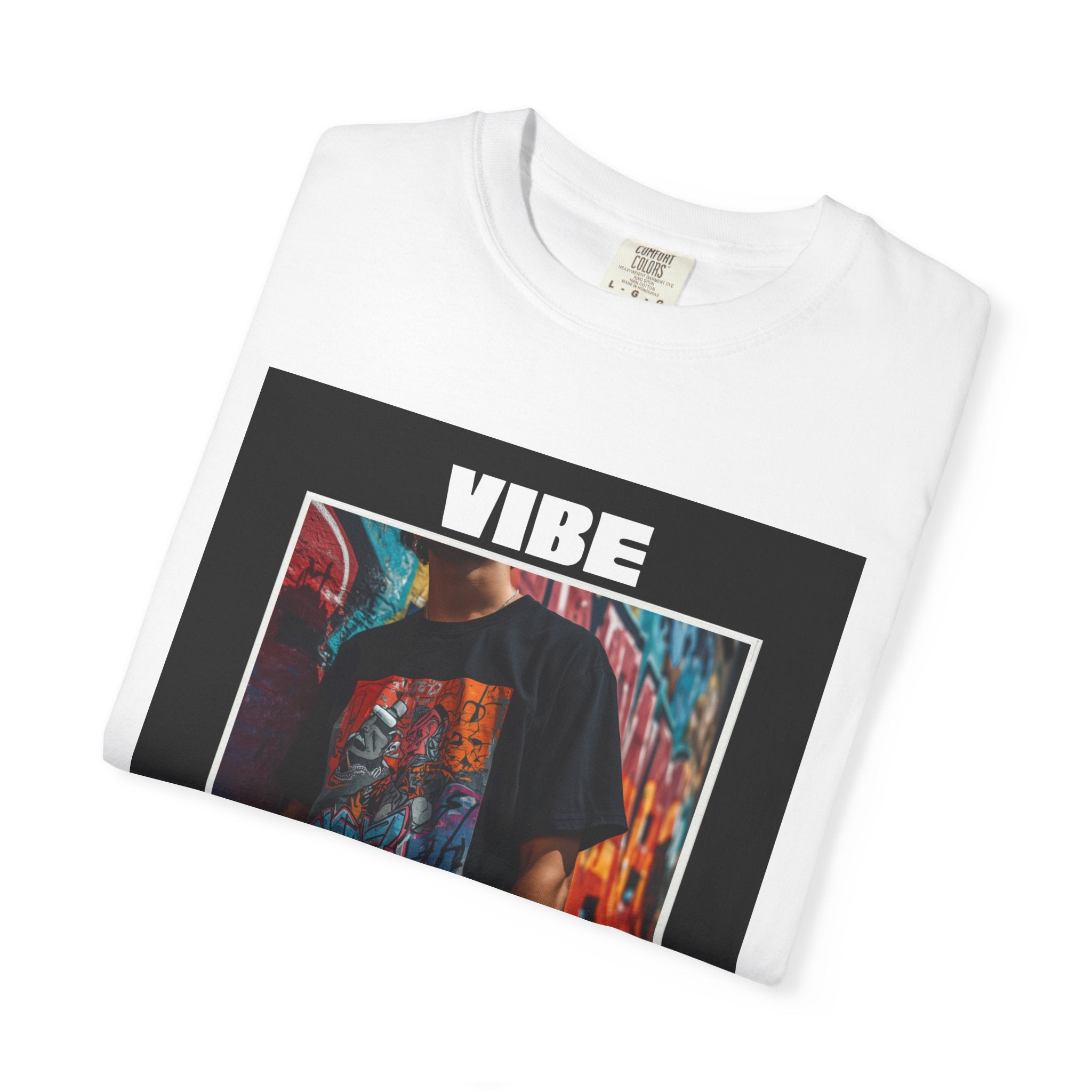 Vibe Graphic T-Shirt — Urban Photo-Frame Streetwear Tee