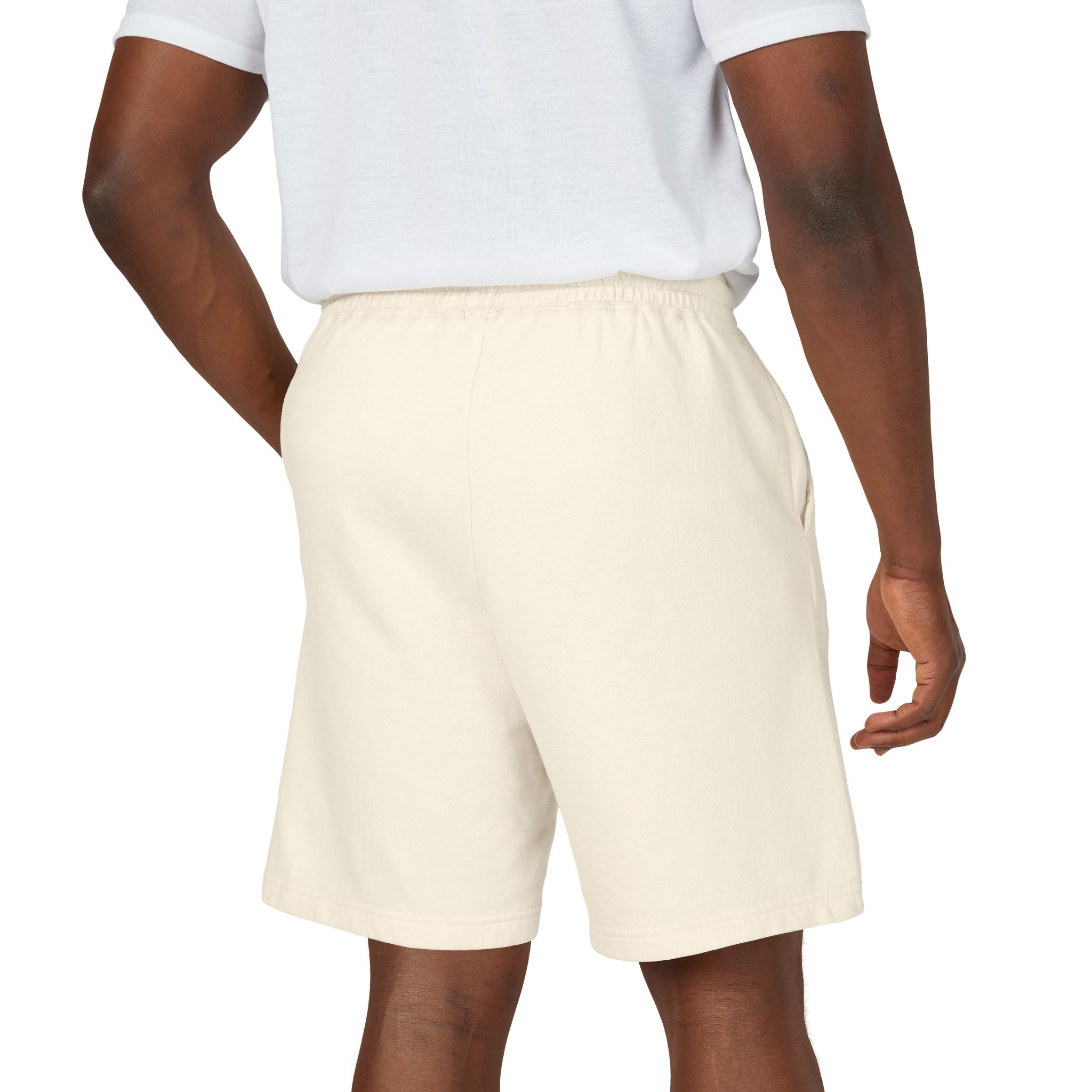 No Limits Fleece Sweat Shorts — Lightweight Garment-Dyed Casual Shorts