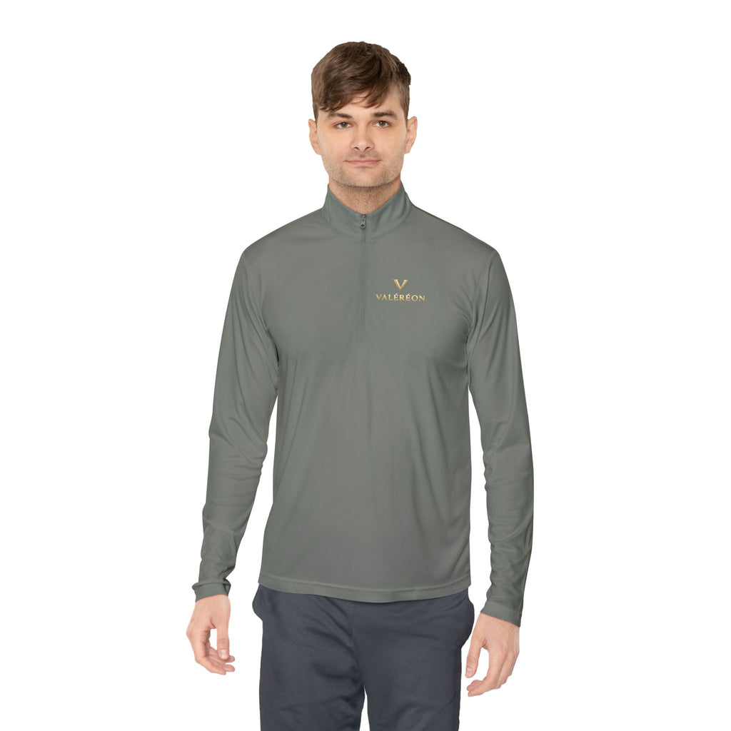 Embroidered Valianton Logo Quarter-Zip Pullover