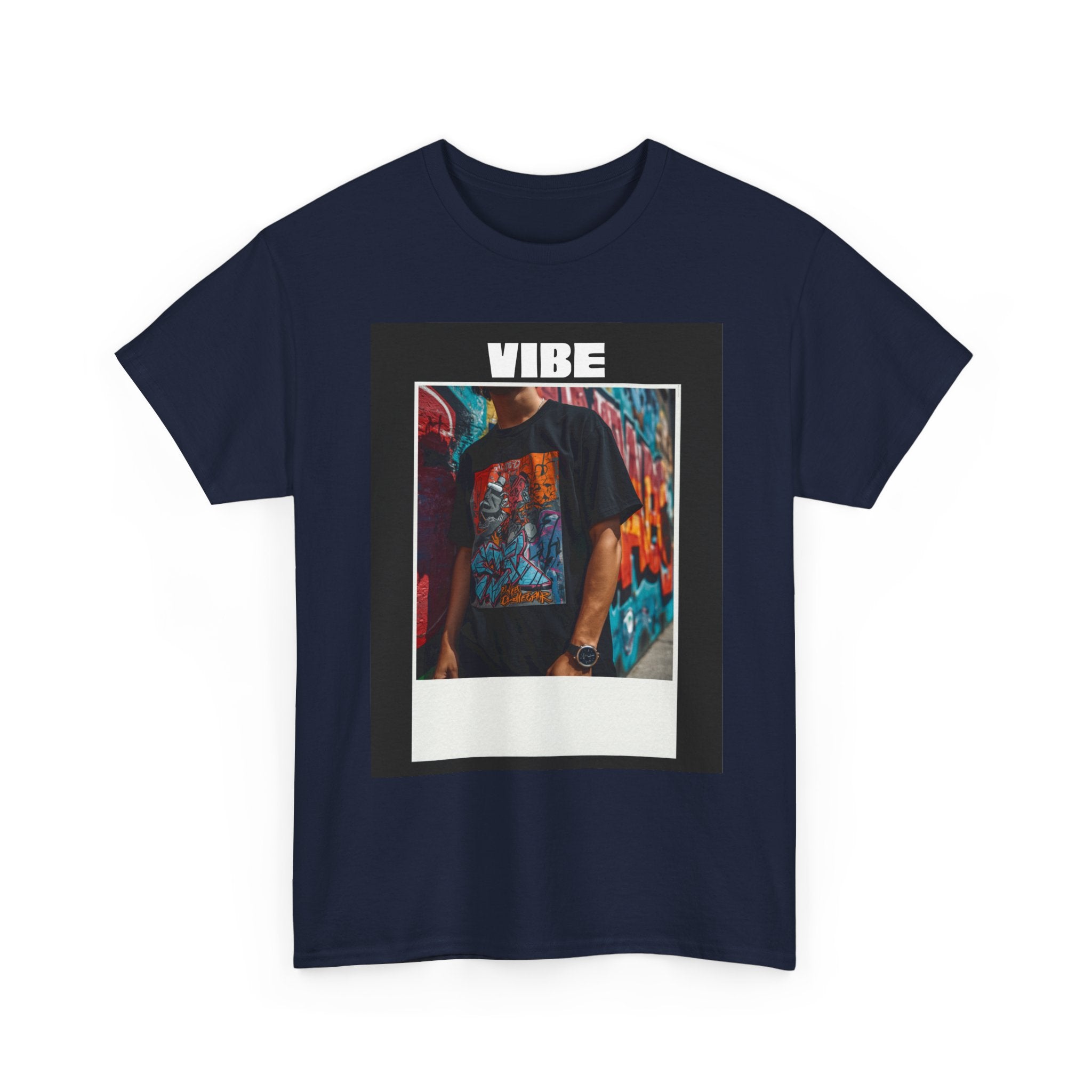 Vibe Photo-Frame Graphic Tee