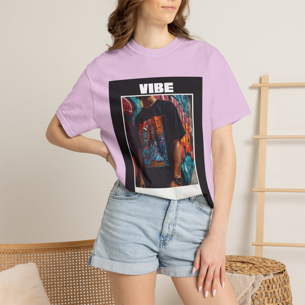 Vibe Graphic T-Shirt — Urban Photo-Frame Streetwear Tee