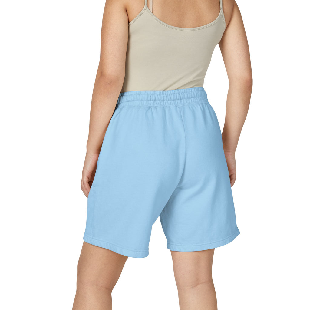 No Limits Fleece Sweat Shorts — Lightweight Garment-Dyed Casual Shorts