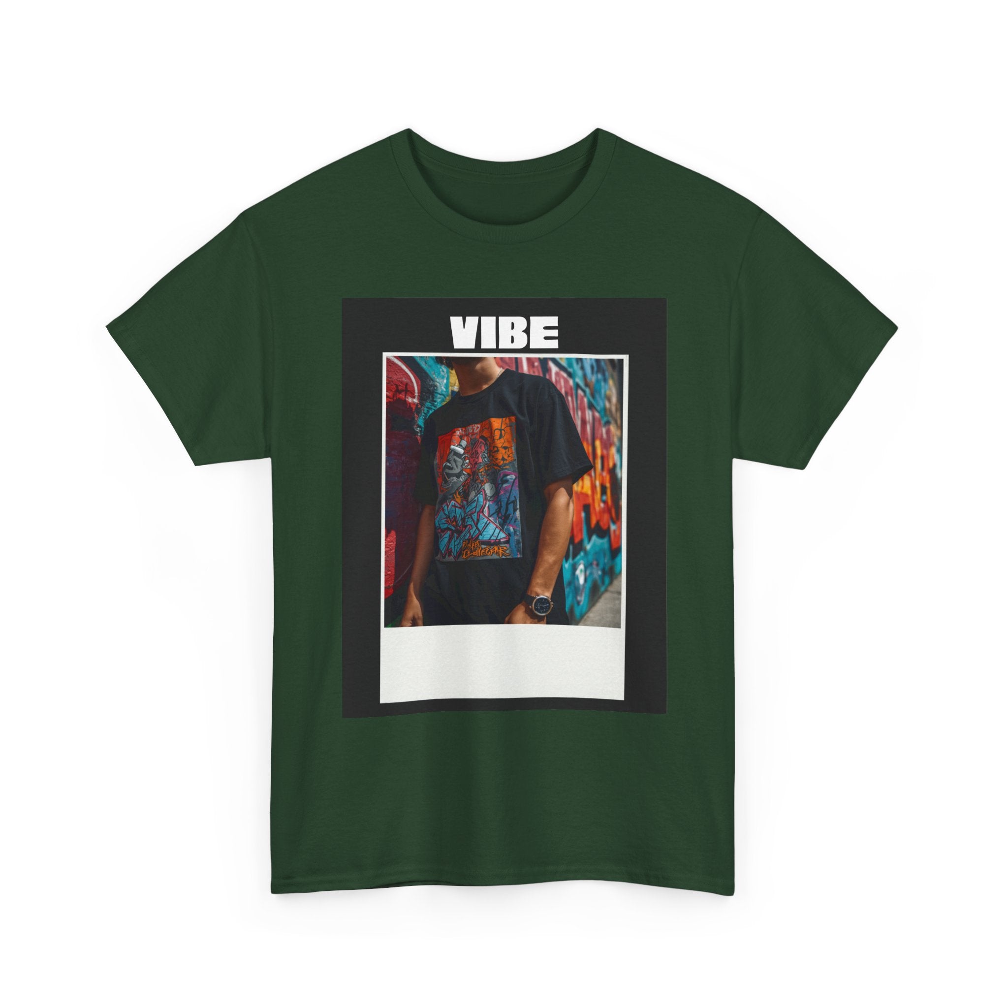 Vibe Photo-Frame Graphic Tee