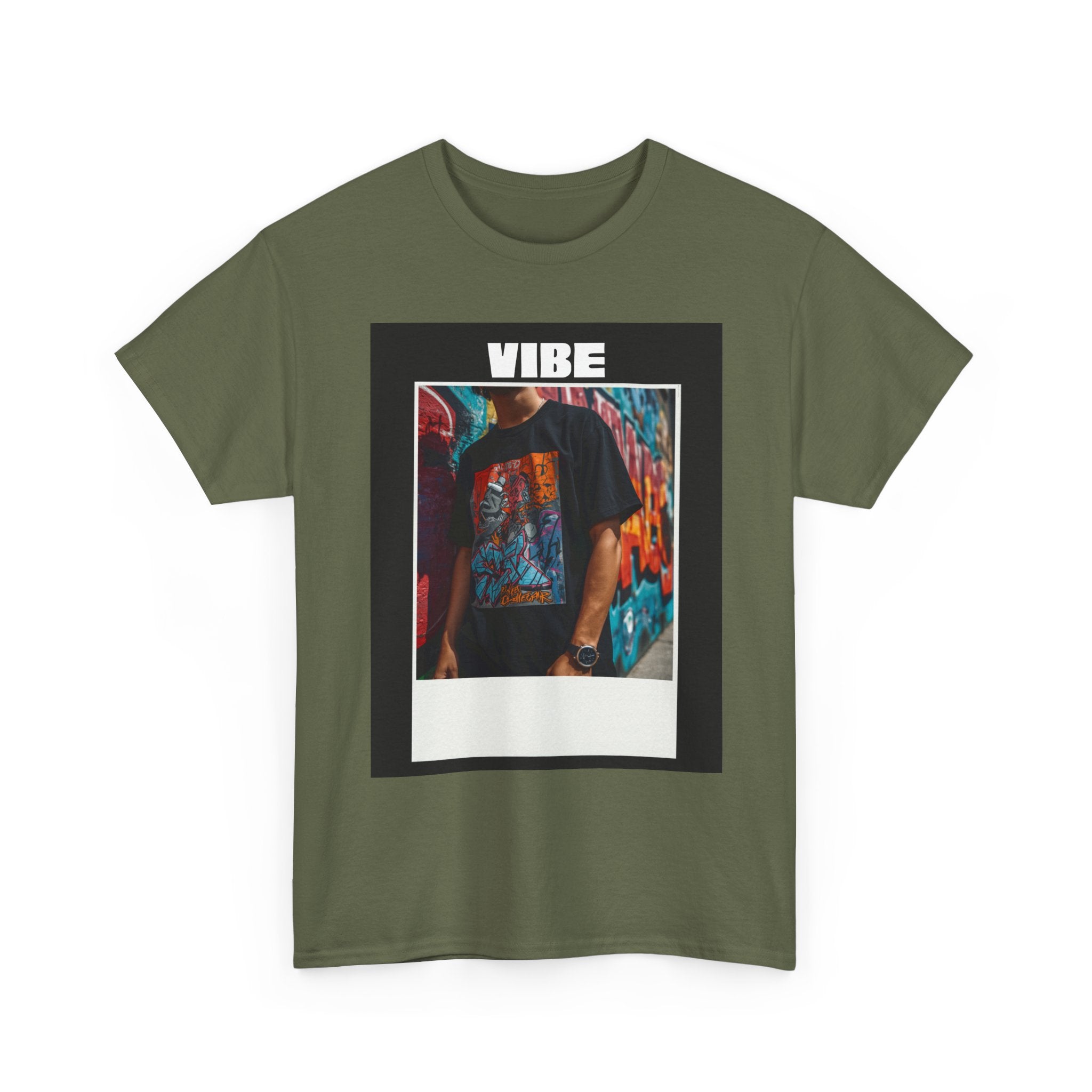 Vibe Photo-Frame Graphic Tee