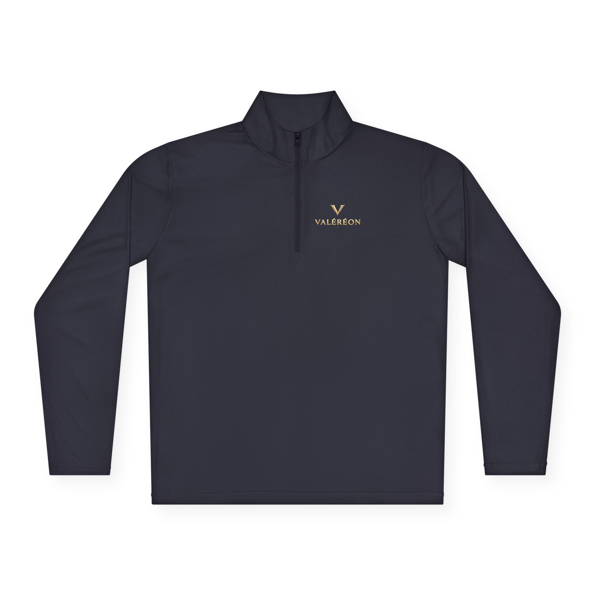 Embroidered Valianton Logo Quarter-Zip Pullover