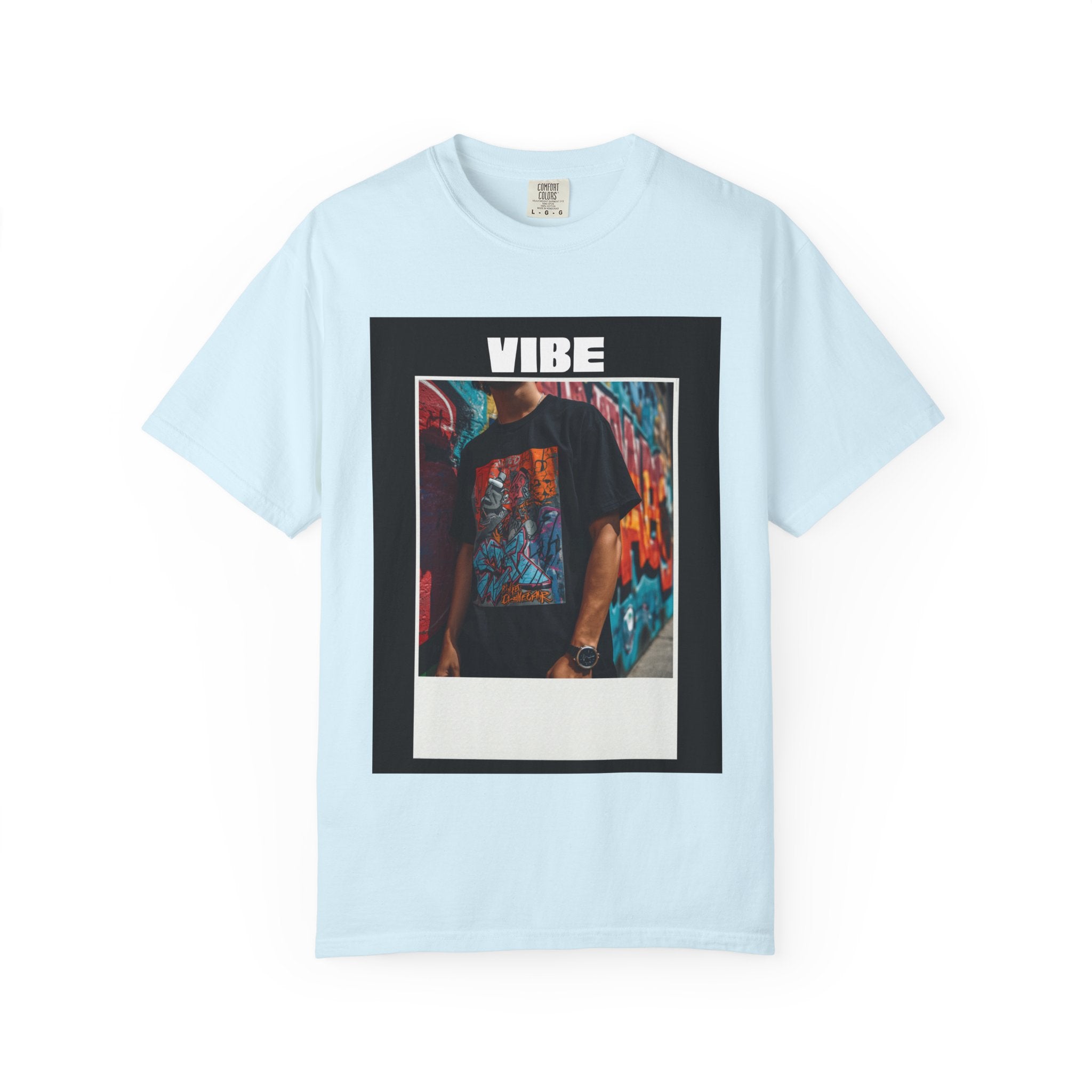 Vibe Graphic T-Shirt — Urban Photo-Frame Streetwear Tee