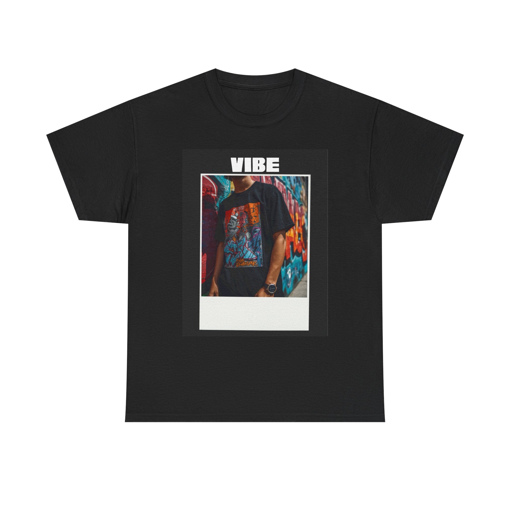 Vibe Photo-Frame Graphic Tee