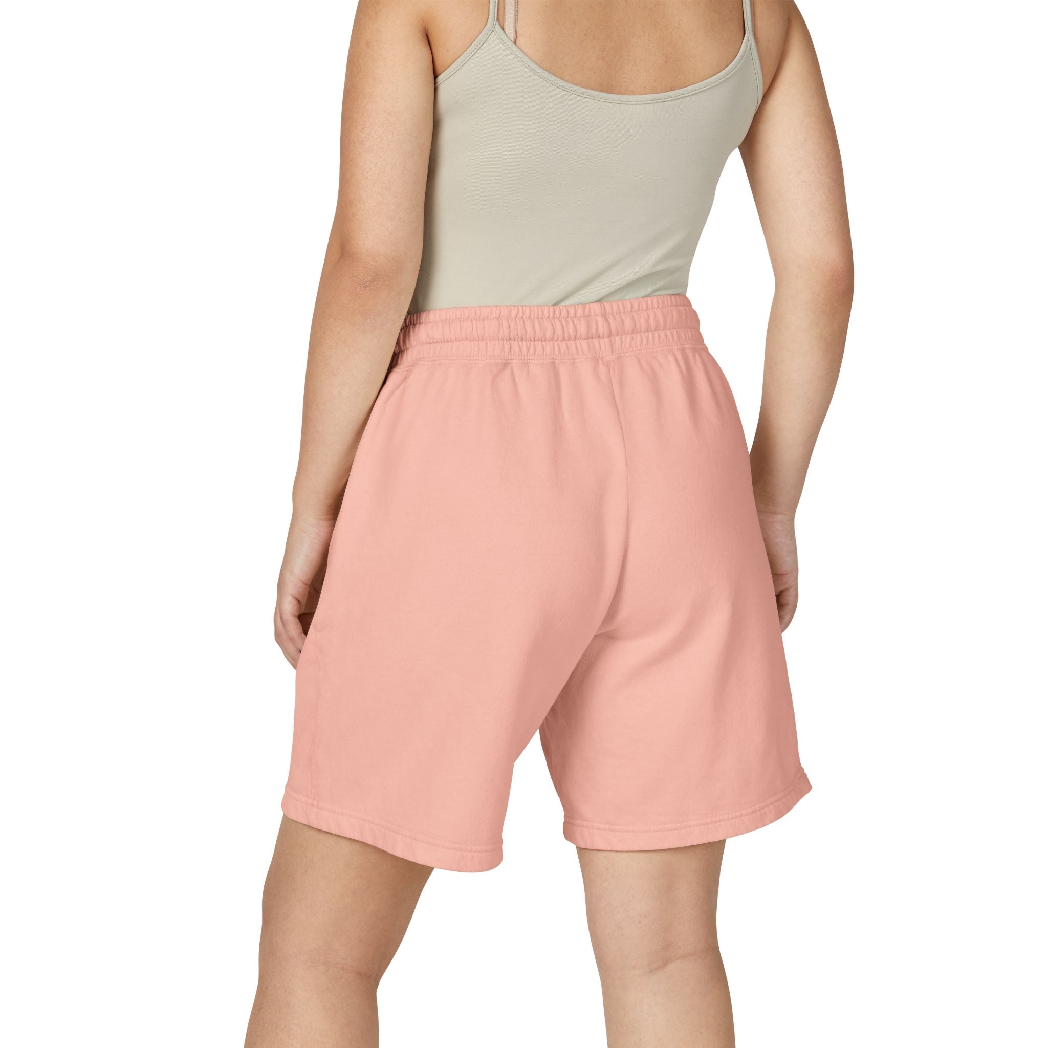 No Limits Fleece Sweat Shorts — Lightweight Garment-Dyed Casual Shorts