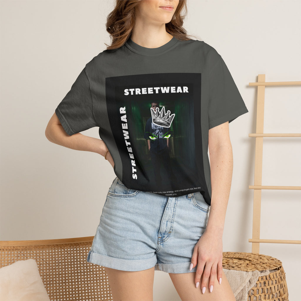 Streetwear Crown T-Shirt — Graphic Urban Tee