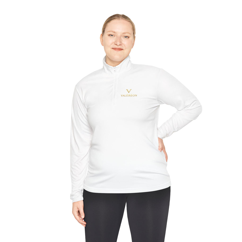Embroidered Valianton Logo Quarter-Zip Pullover