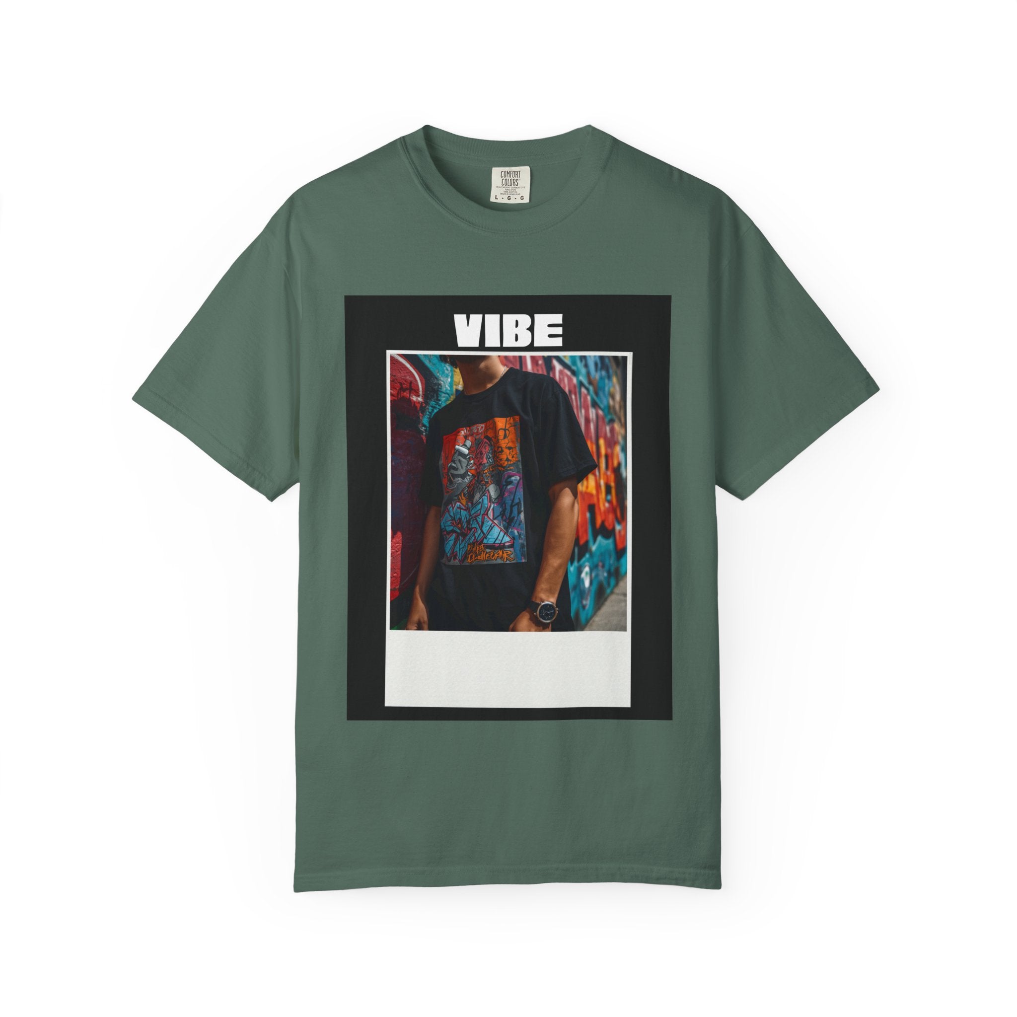 Vibe Graphic T-Shirt — Urban Photo-Frame Streetwear Tee