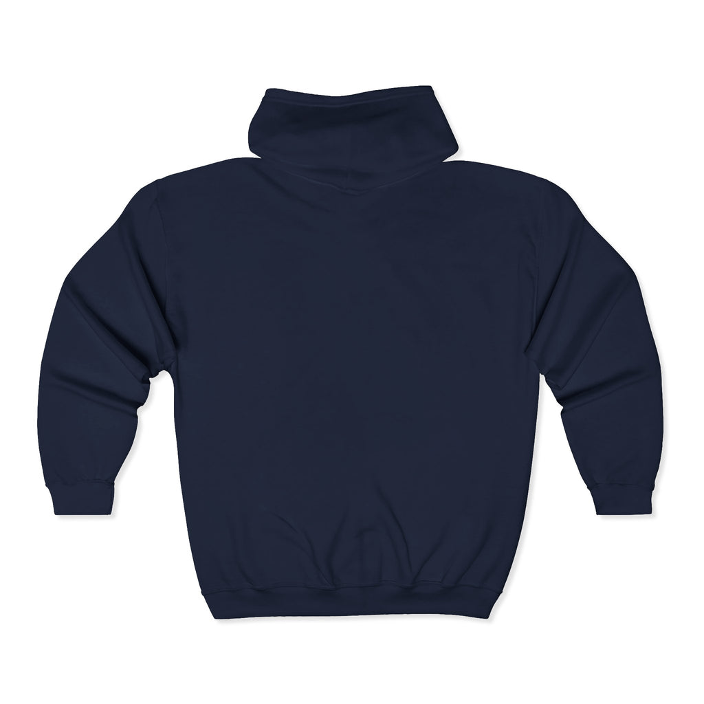 Valér éon Gold Logo Zip Hoodie — Luxury Branded Full-Zip Sweatshirt