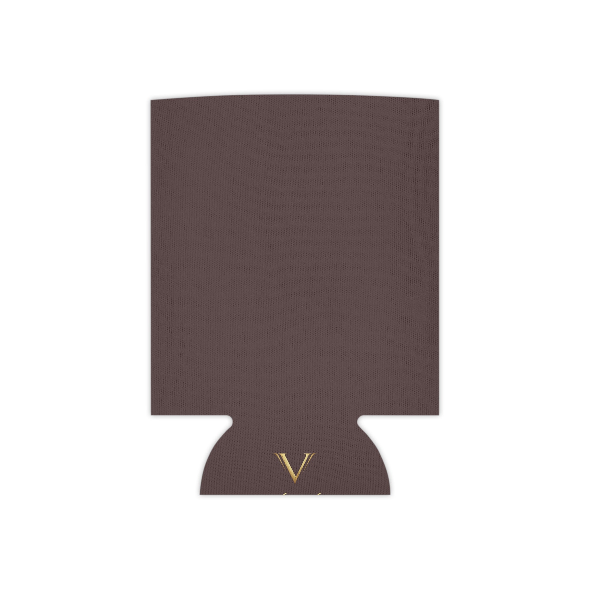 Can Cooler — Elegant Wine-Block Monogram Koozie