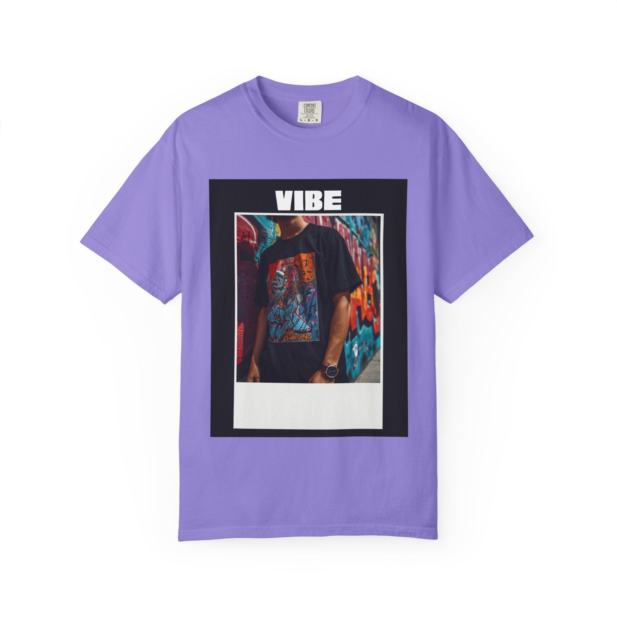 Vibe Graphic T-Shirt — Urban Photo-Frame Streetwear Tee