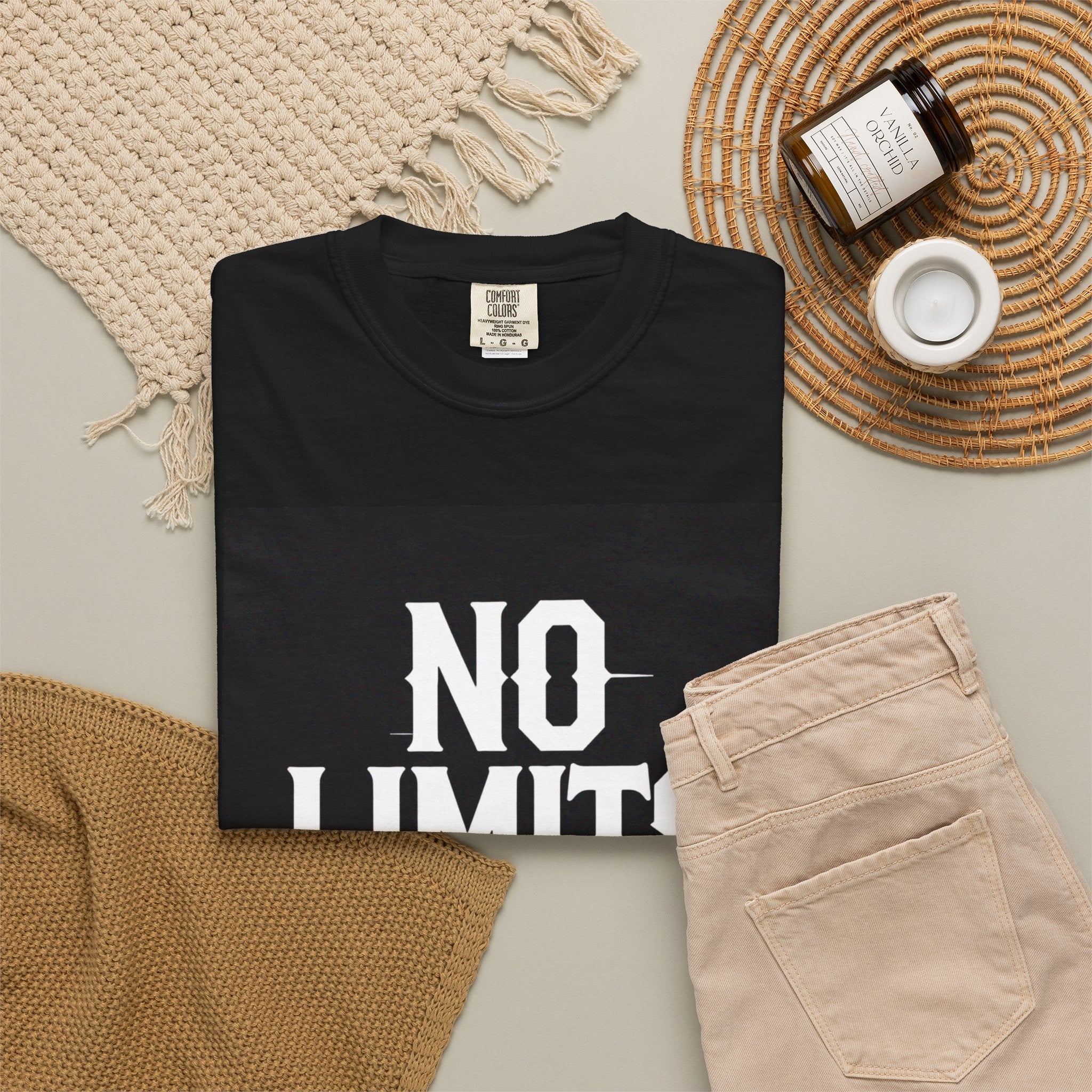 No Limits Skull T-Shirt — Edgy Biker Rock Graphic Tee