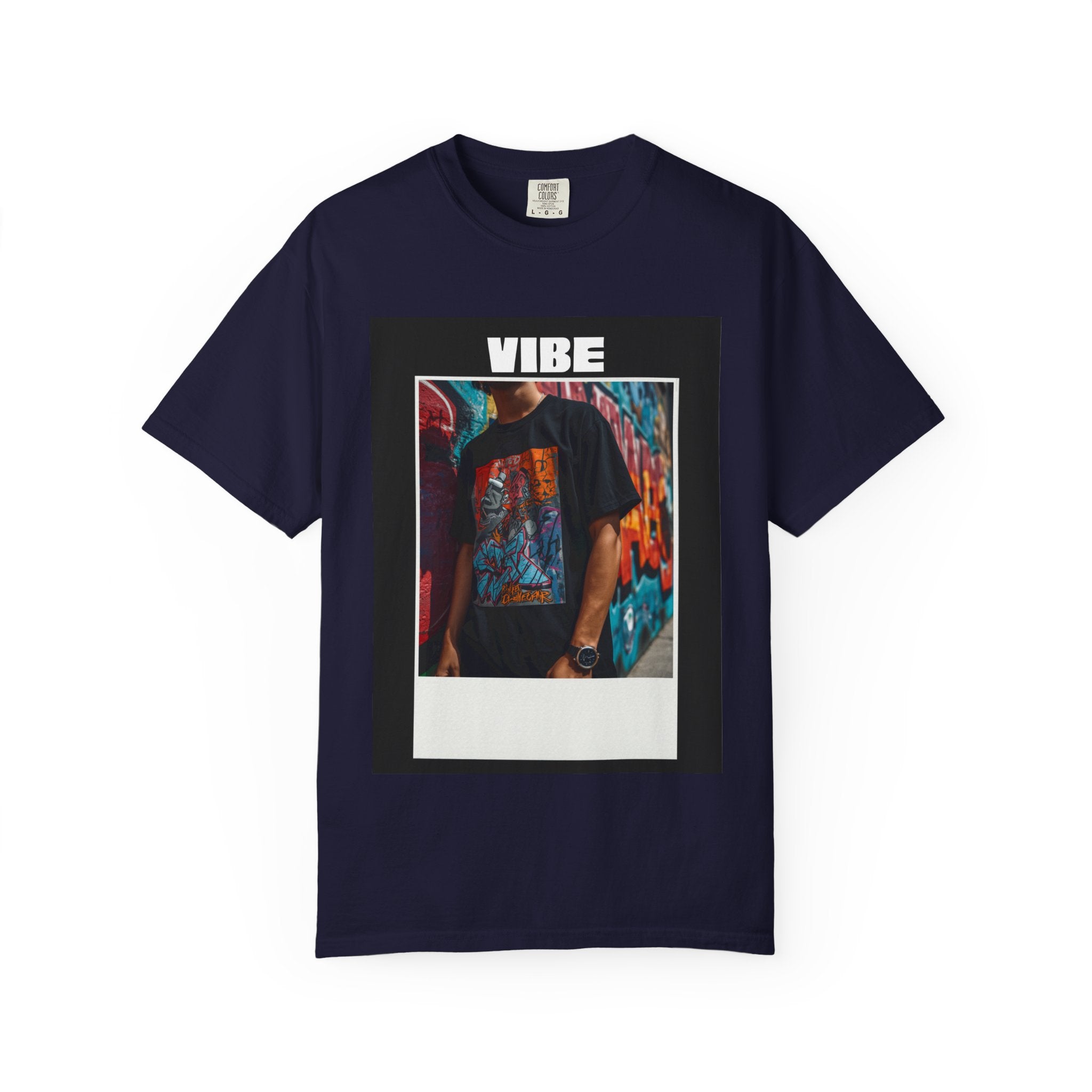 Vibe Graphic T-Shirt — Urban Photo-Frame Streetwear Tee