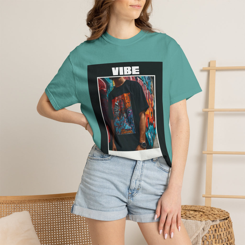Vibe Graphic T-Shirt — Urban Photo-Frame Streetwear Tee