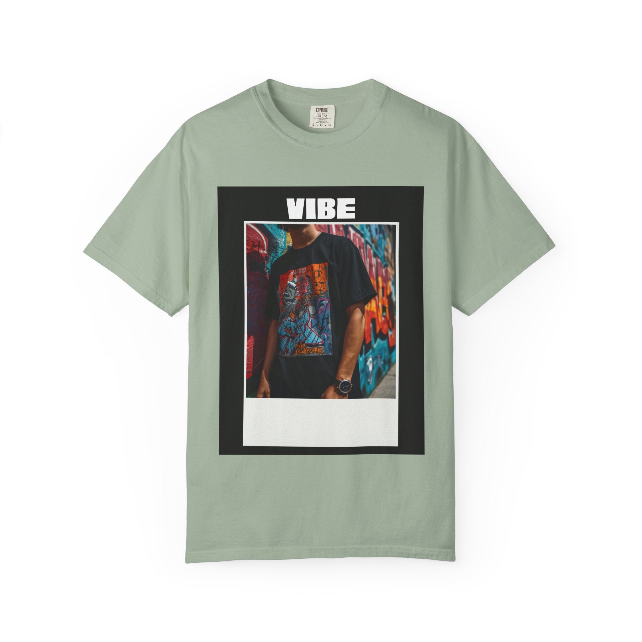 Vibe Graphic T-Shirt — Urban Photo-Frame Streetwear Tee