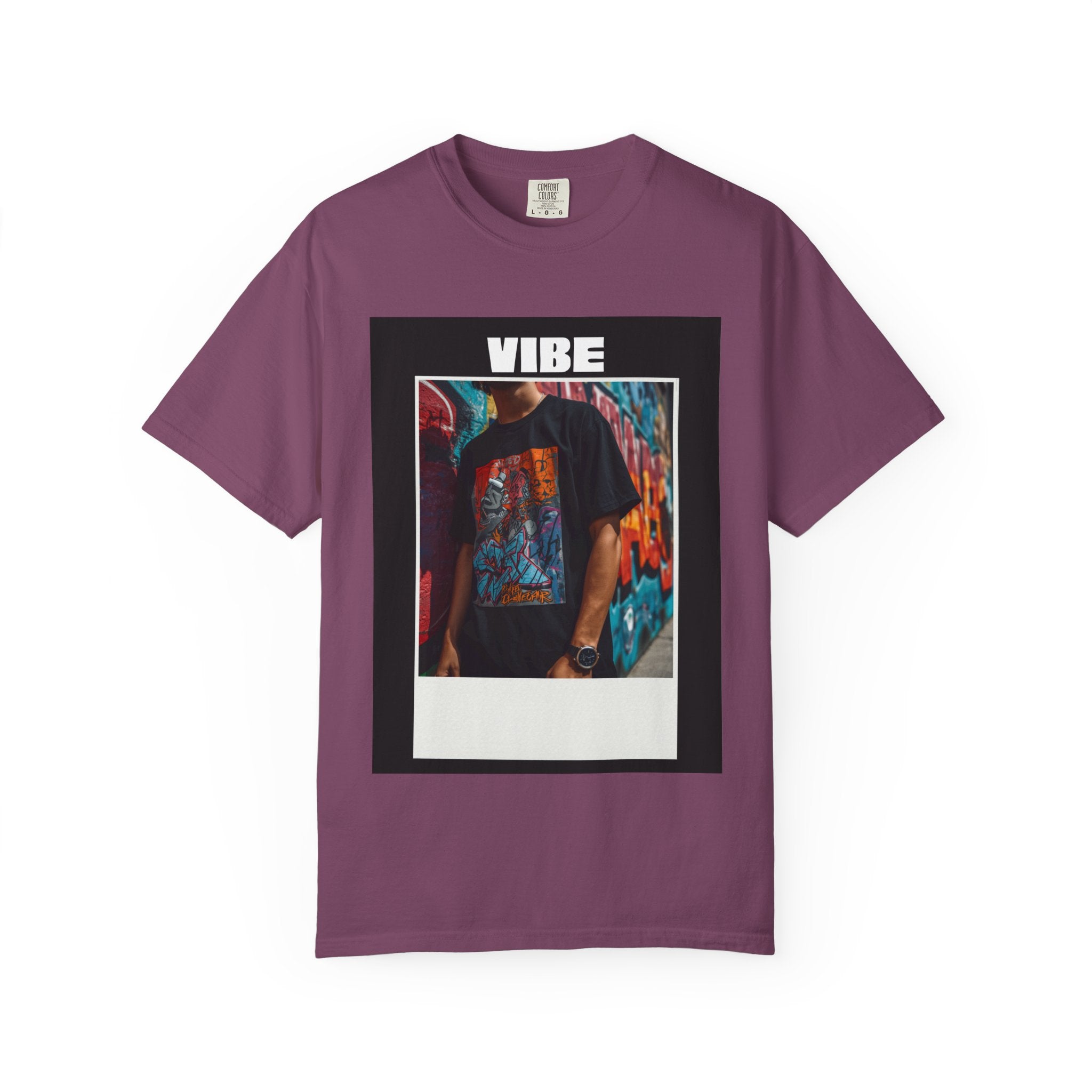 Vibe Graphic T-Shirt — Urban Photo-Frame Streetwear Tee