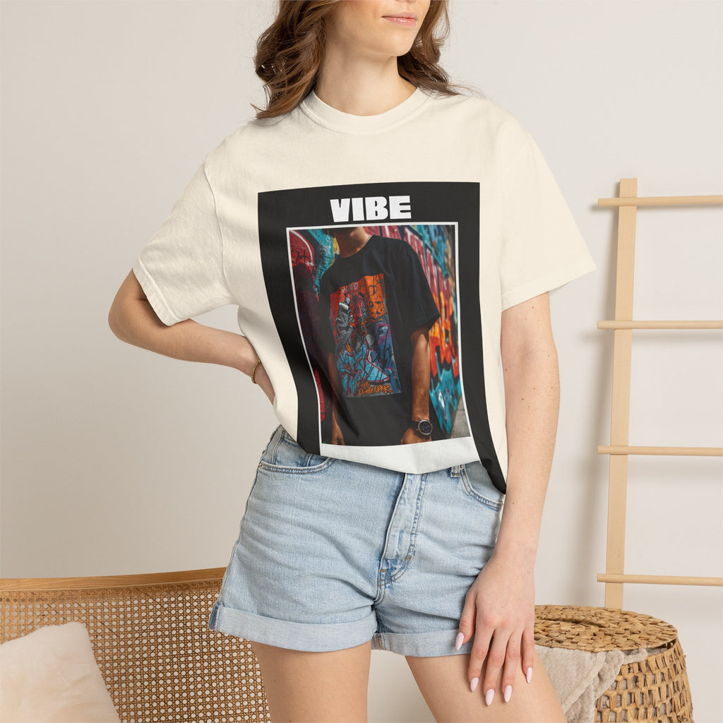 Vibe Graphic T-Shirt — Urban Photo-Frame Streetwear Tee