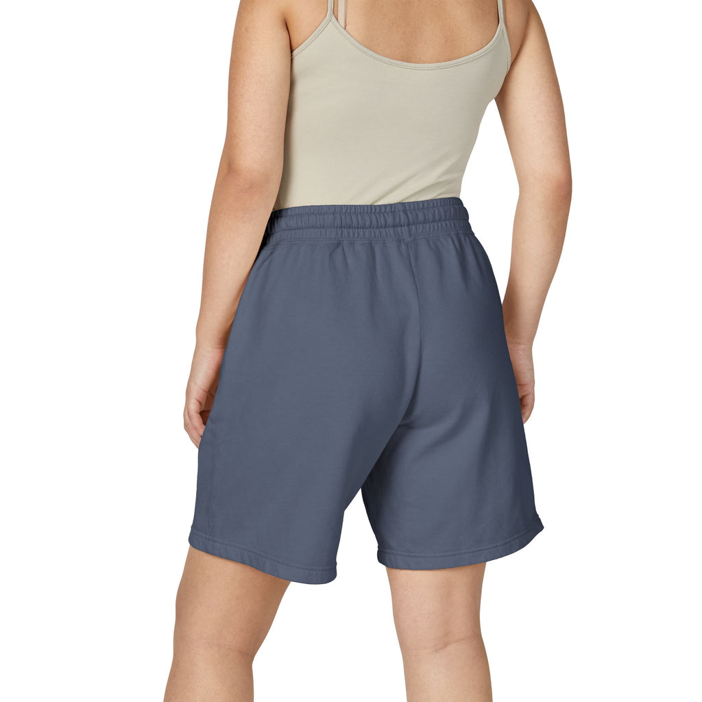 No Limits Fleece Sweat Shorts — Lightweight Garment-Dyed Casual Shorts