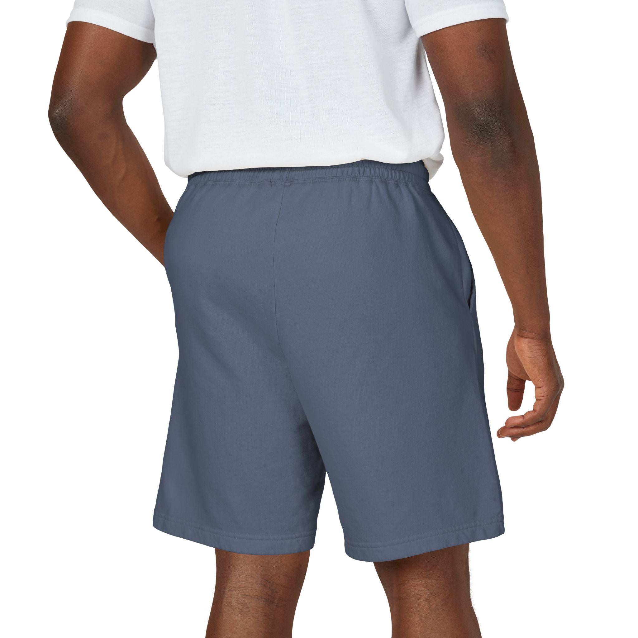 No Limits Fleece Sweat Shorts — Lightweight Garment-Dyed Casual Shorts