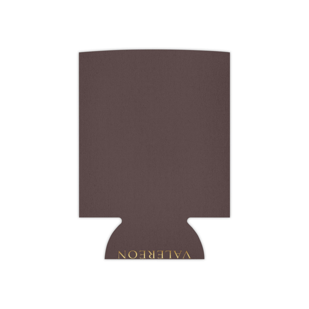 Can Cooler — Elegant Wine-Block Monogram Koozie