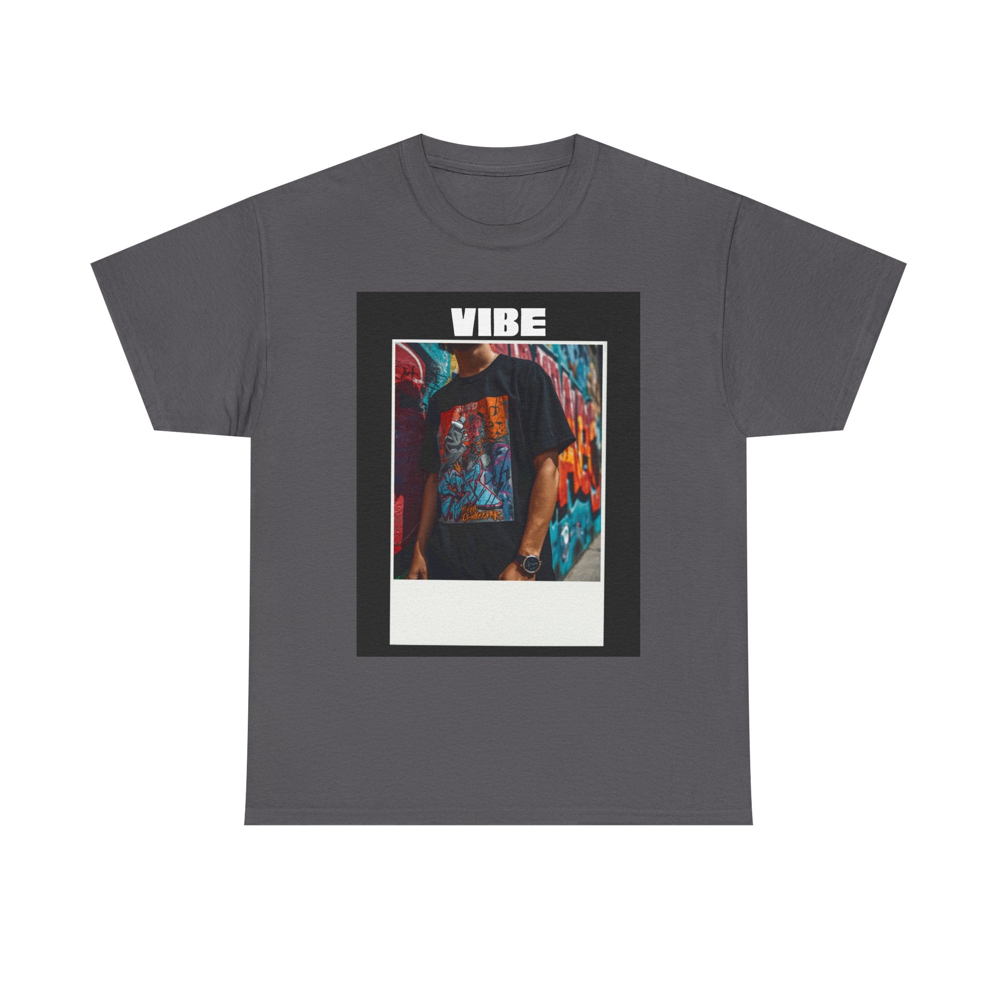 Vibe Photo-Frame Graphic Tee